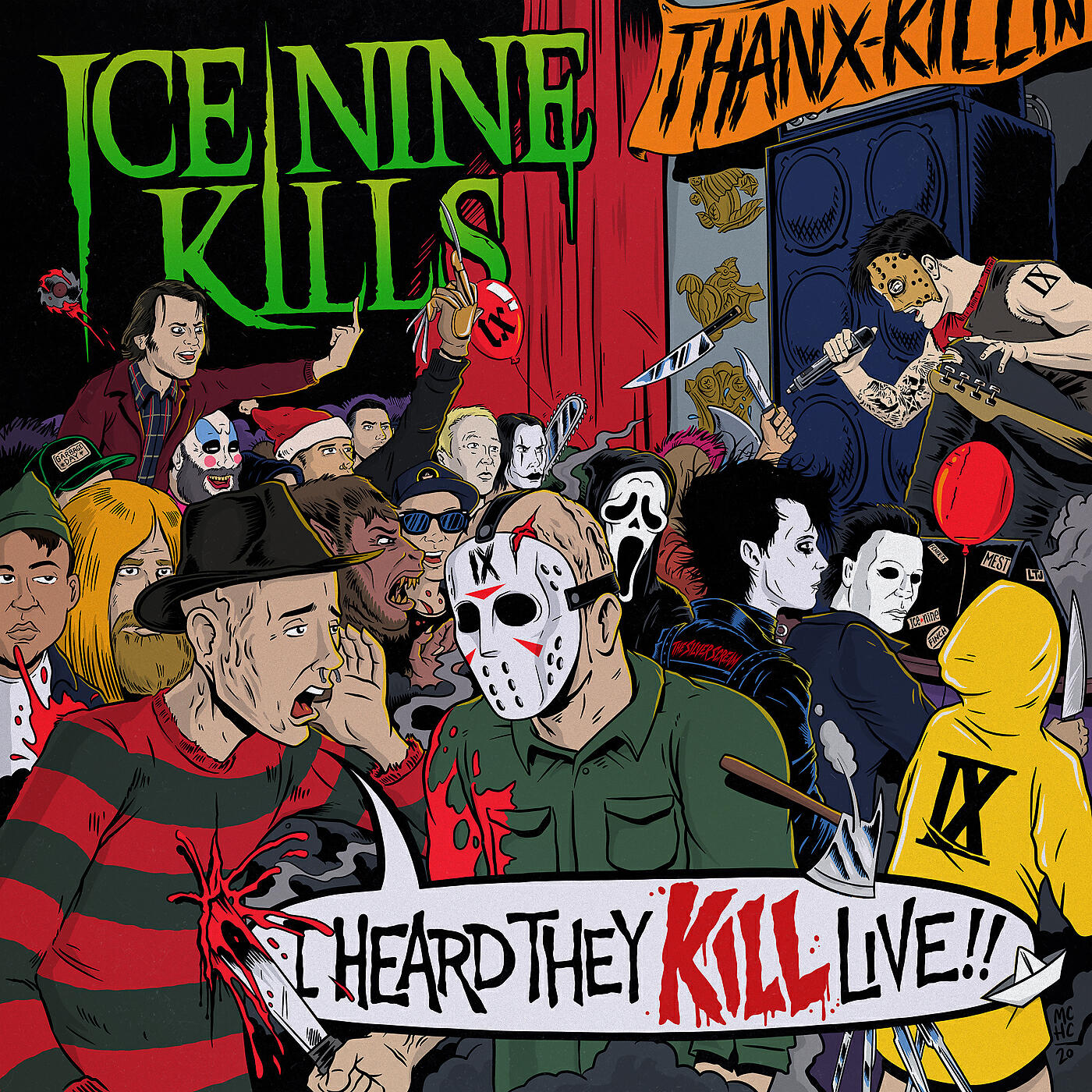 ICE NINE KILLS - Stabbing In The Dark (Live in Worcester, MA / November 2019)