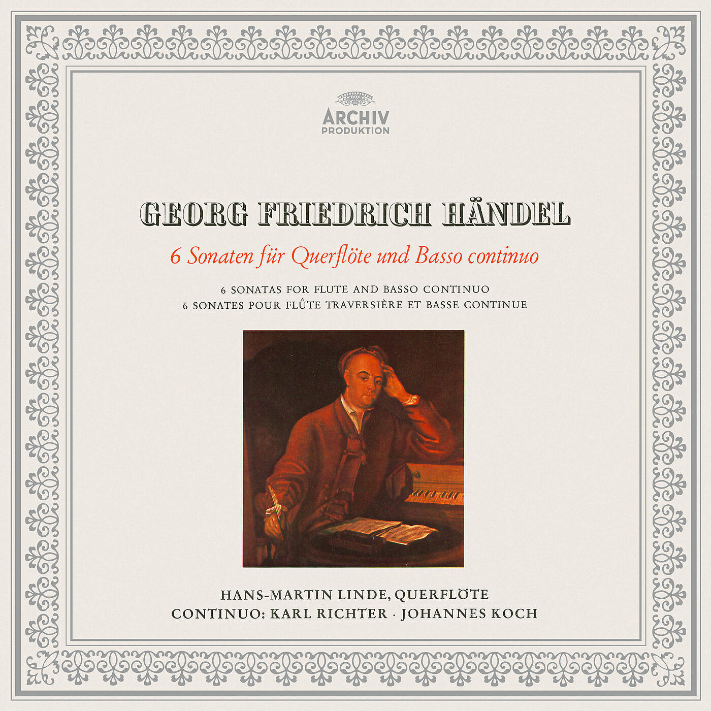 Hans-Martin Linde - Handel: Flute Sonata in B Minor, Op. 1 No. 9, HWV 367b - V. Alla breve