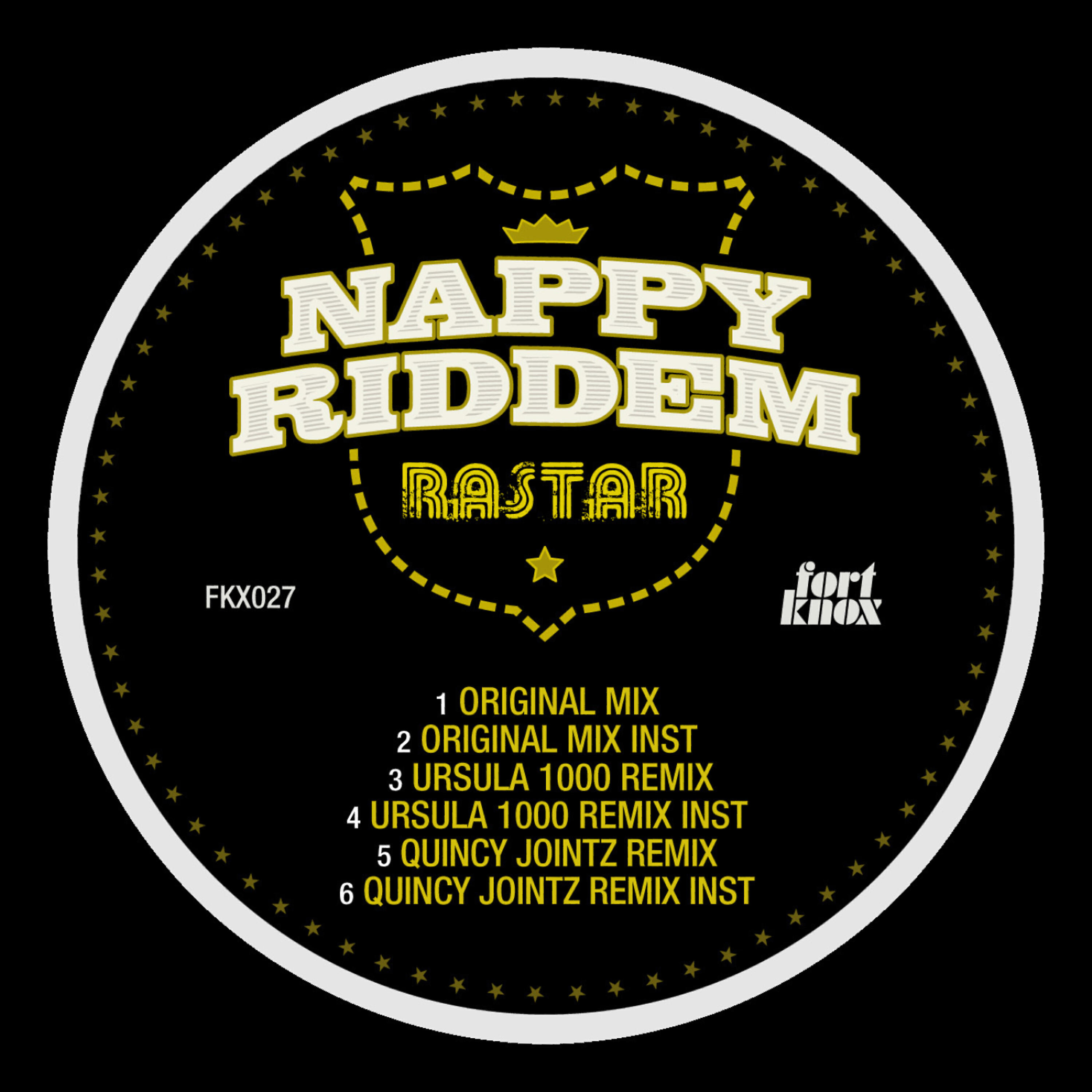 Nappy Riddem - Rastar (Quincy Jointz Instrumental)