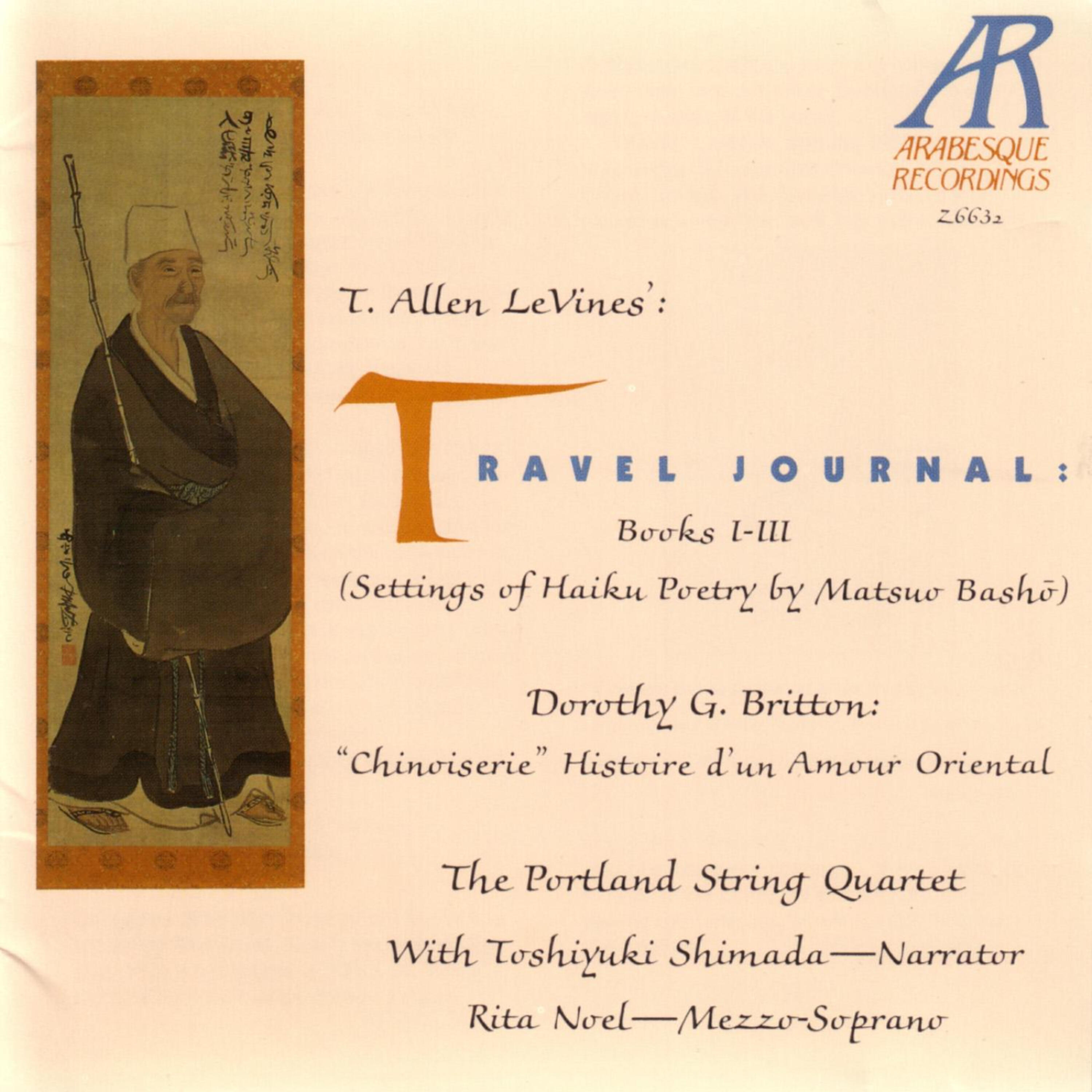 Toshiyuki Shimada - Narrator, Rita Noel, The Portland String Quartet - Book 1, April 6 - New York ноты