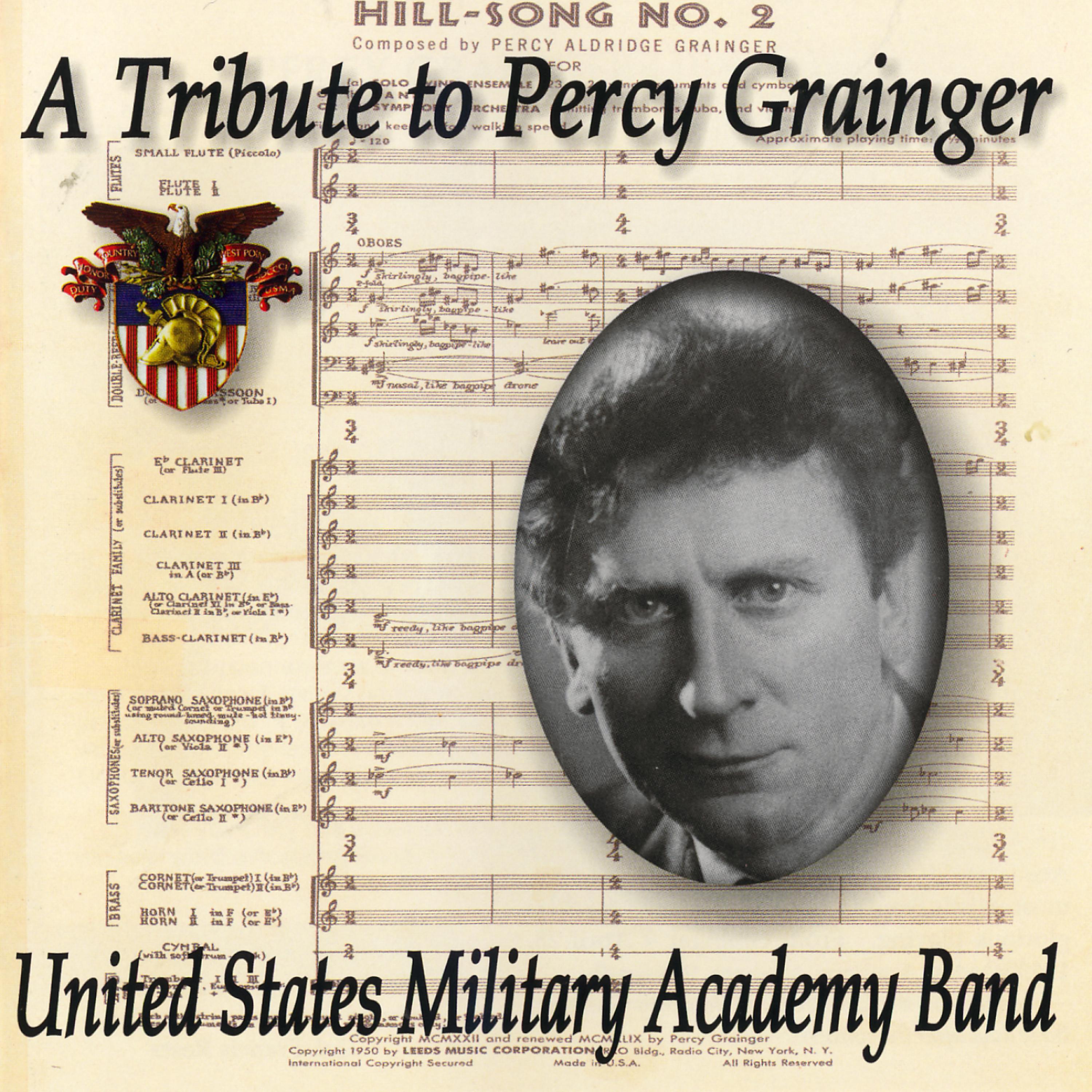 Постер альбома A Tribute To Percy Grainger