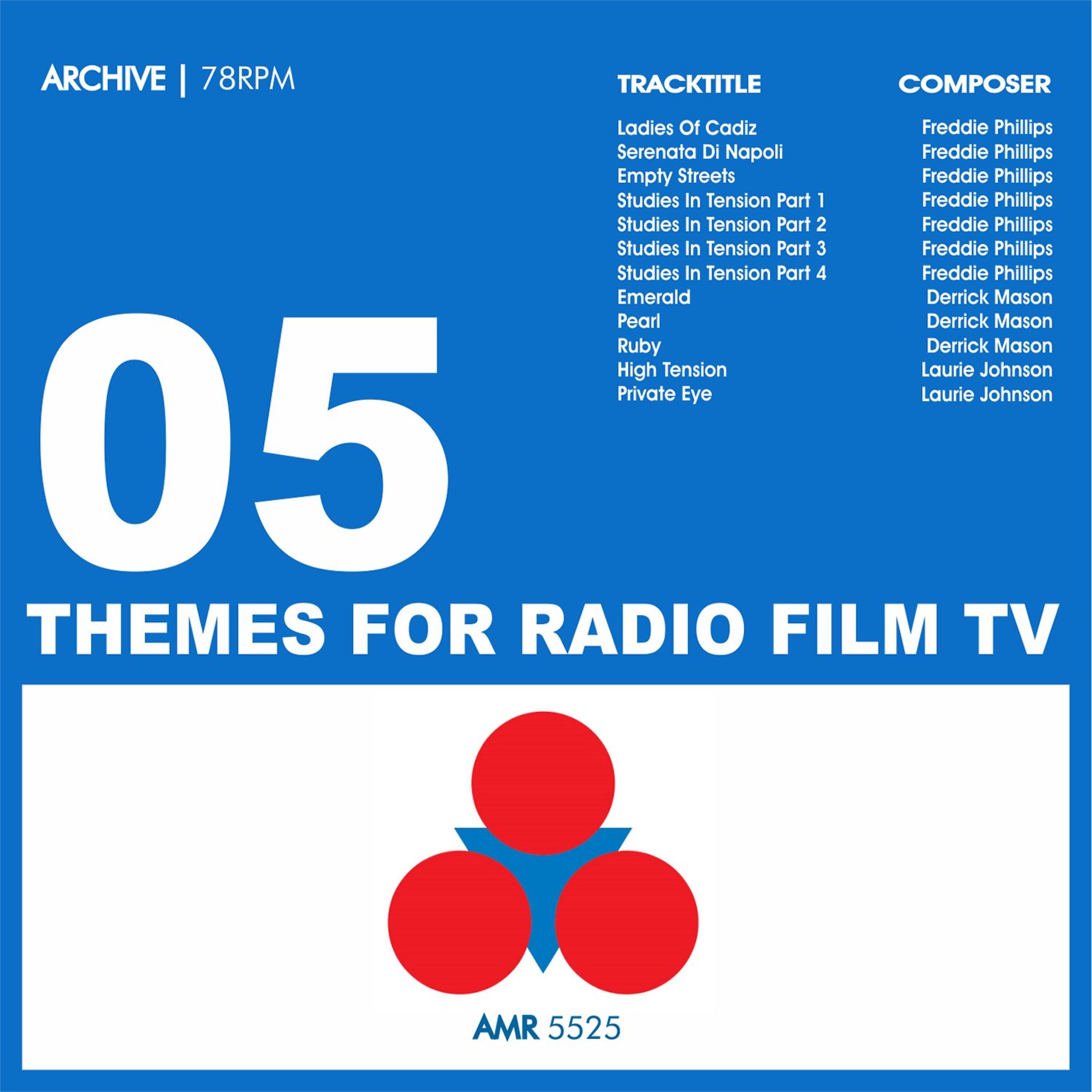 Постер альбома Themes for Radio, Film, Tv Volume 5