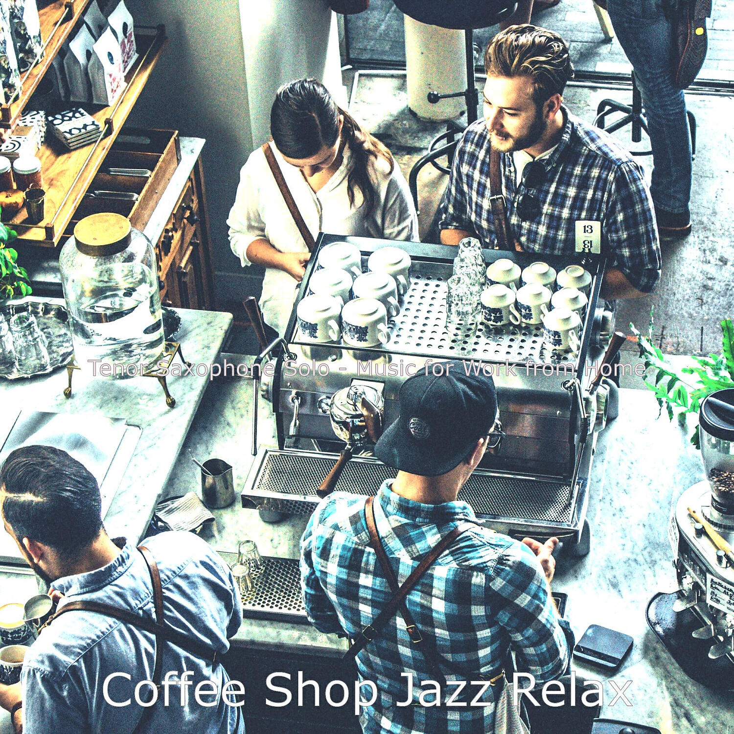 Coffee Shop Jazz Relax - Dream-Like Jazz Sax with Strings - Vibe for Reading