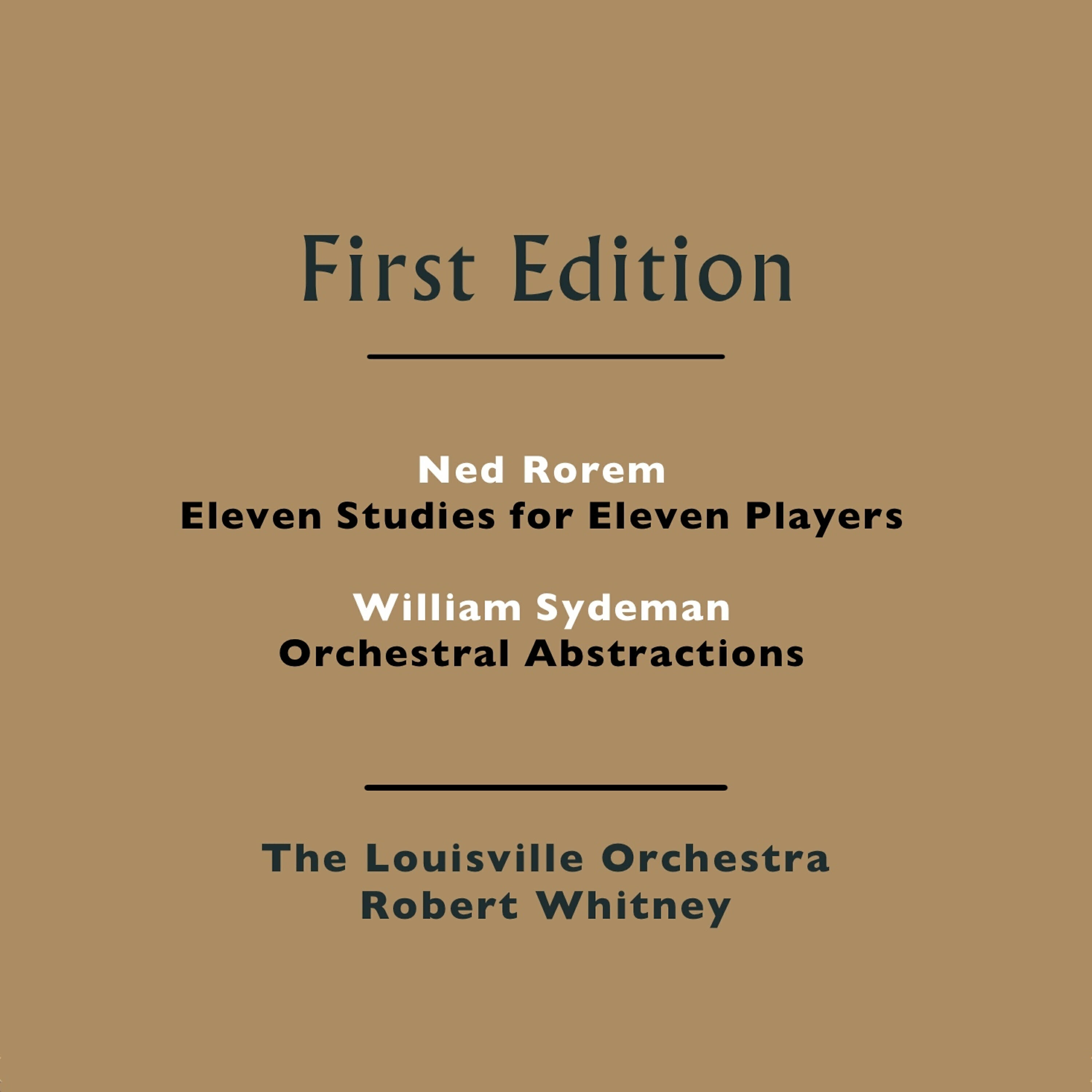 The Louisville Orchestra - Eleven Studies for Eleven Players: V. Contest