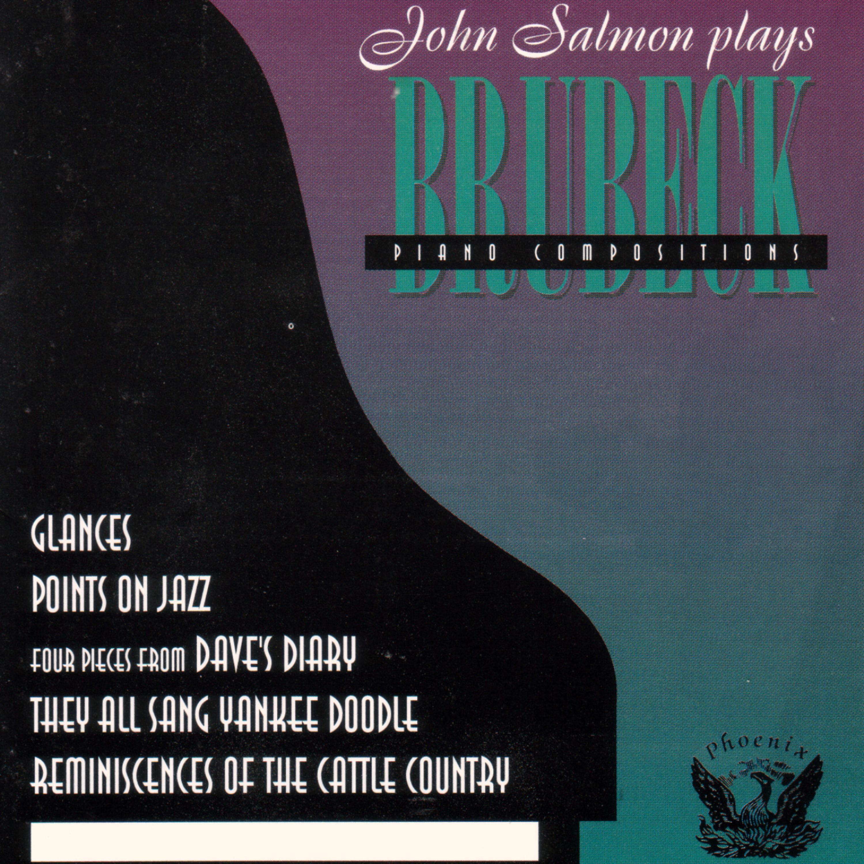 Постер альбома John Salmon Plays DAVE BRUBECK Piano Compositions
