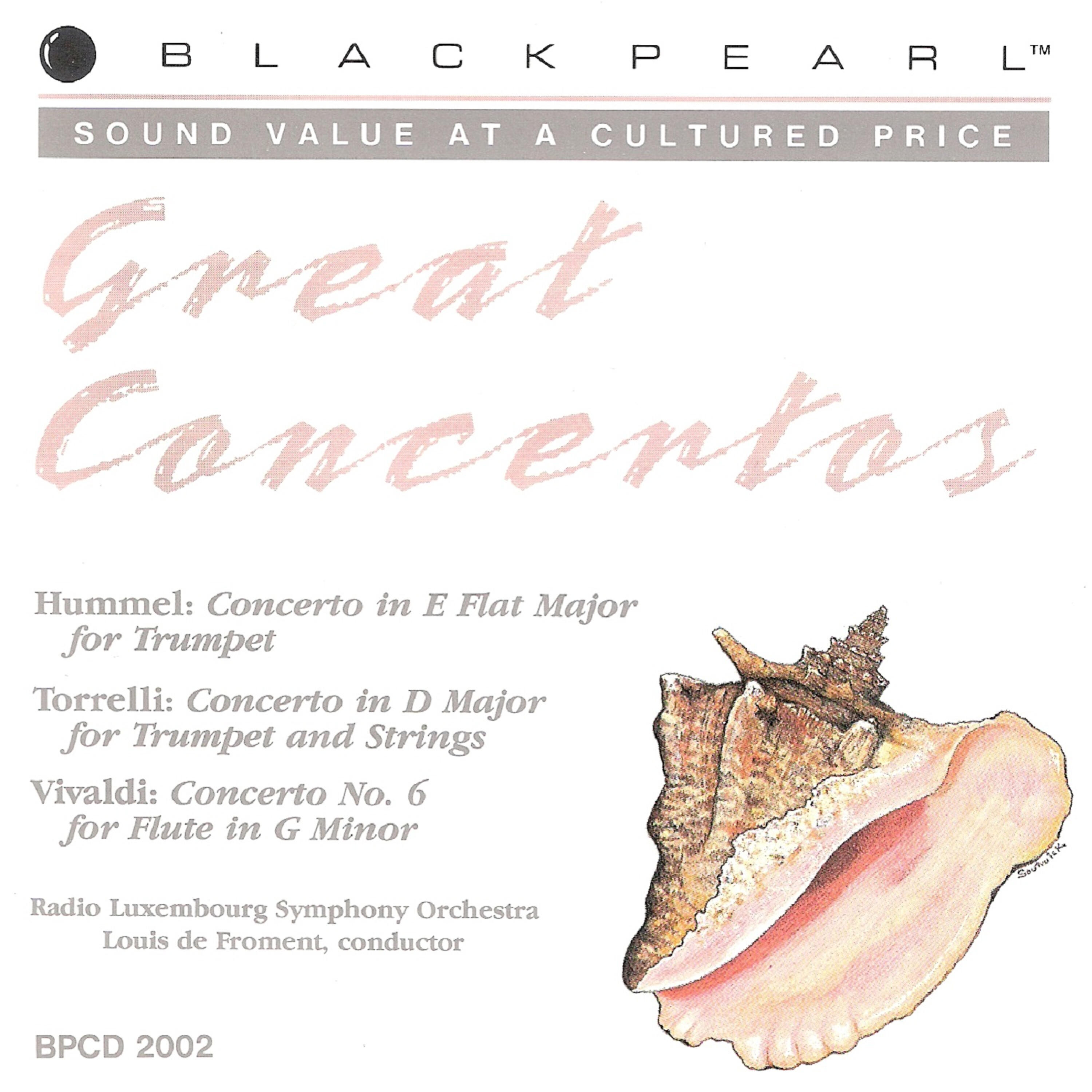 Radio Luxembourg Symphony - Concerto in D Major for Trumpet and strings: II. Adagio
