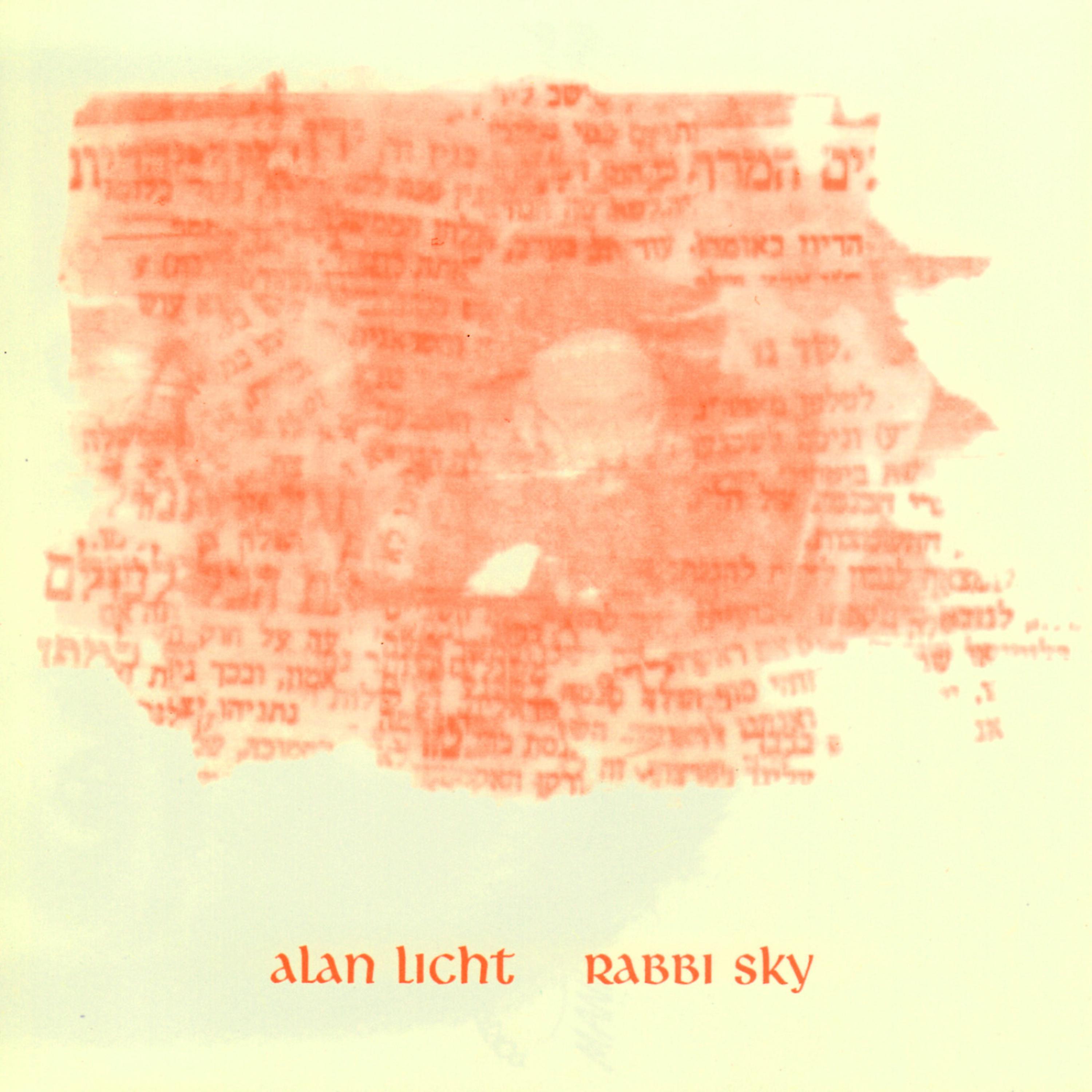 Постер альбома Rabbi Sky