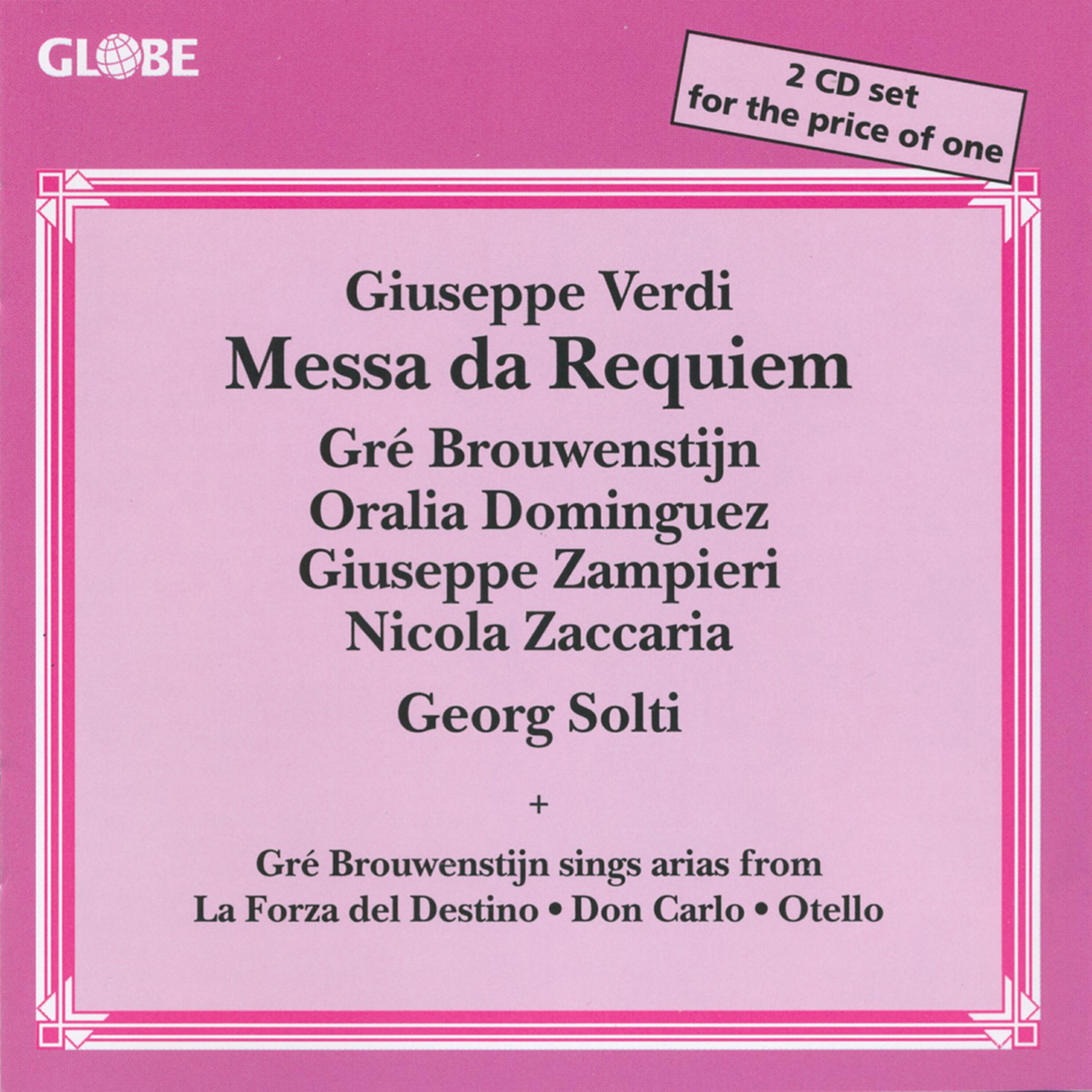 Gre Brouwenstijn - Messa da Requiem - Sequenza: VIII. Recordare