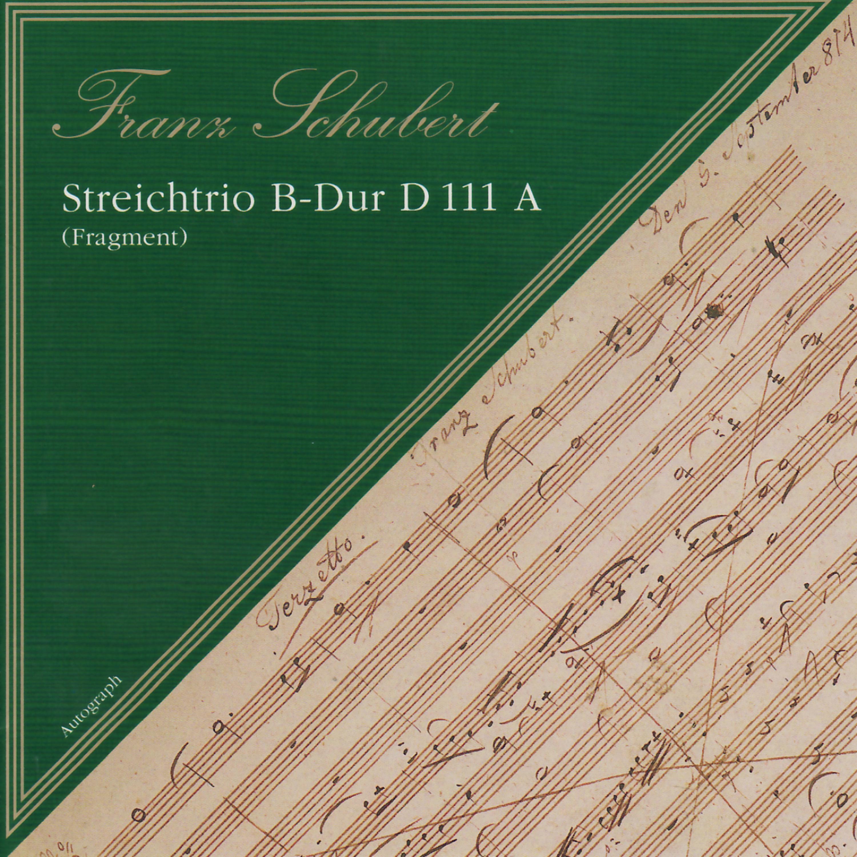 Gabriela Sima - Streichtrio B Dur, D. 581: III. Minueto, Allegretto