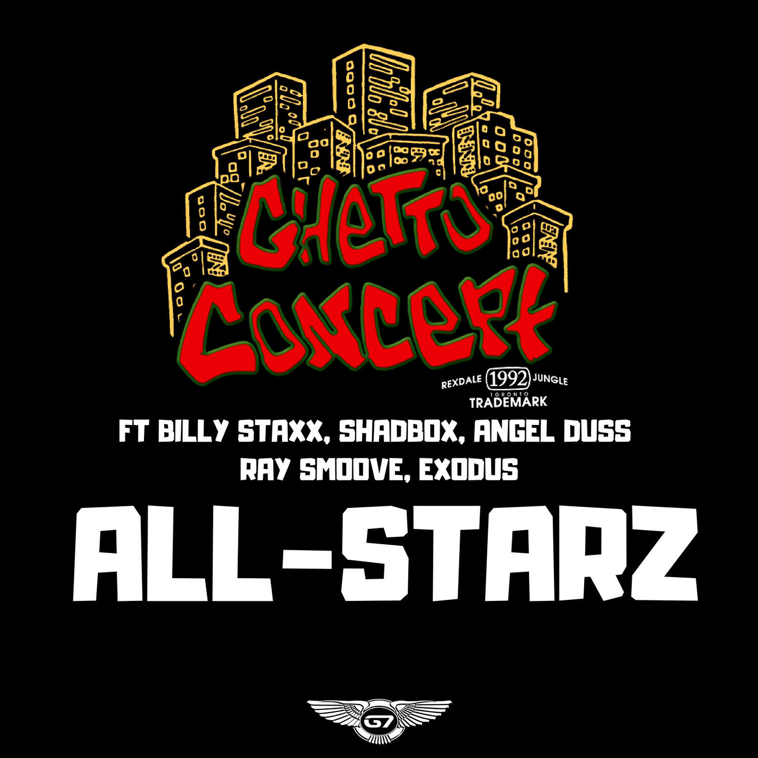 Ghetto Concept - All-Starz (feat. Angel Duss, Exodus, Billy Staxx, Ray Smoove & Shadbox)
