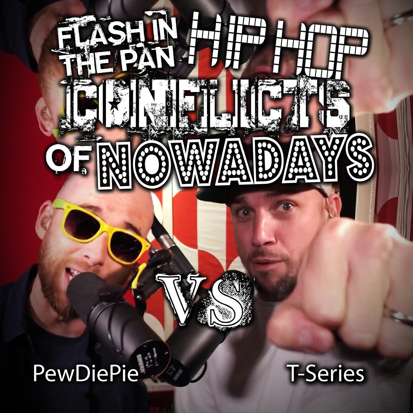 Epic Rap Battles Of History - PewDiePie vs T-Serie:. Flash in the Pan Hip Hop Conflicts of Nowadays