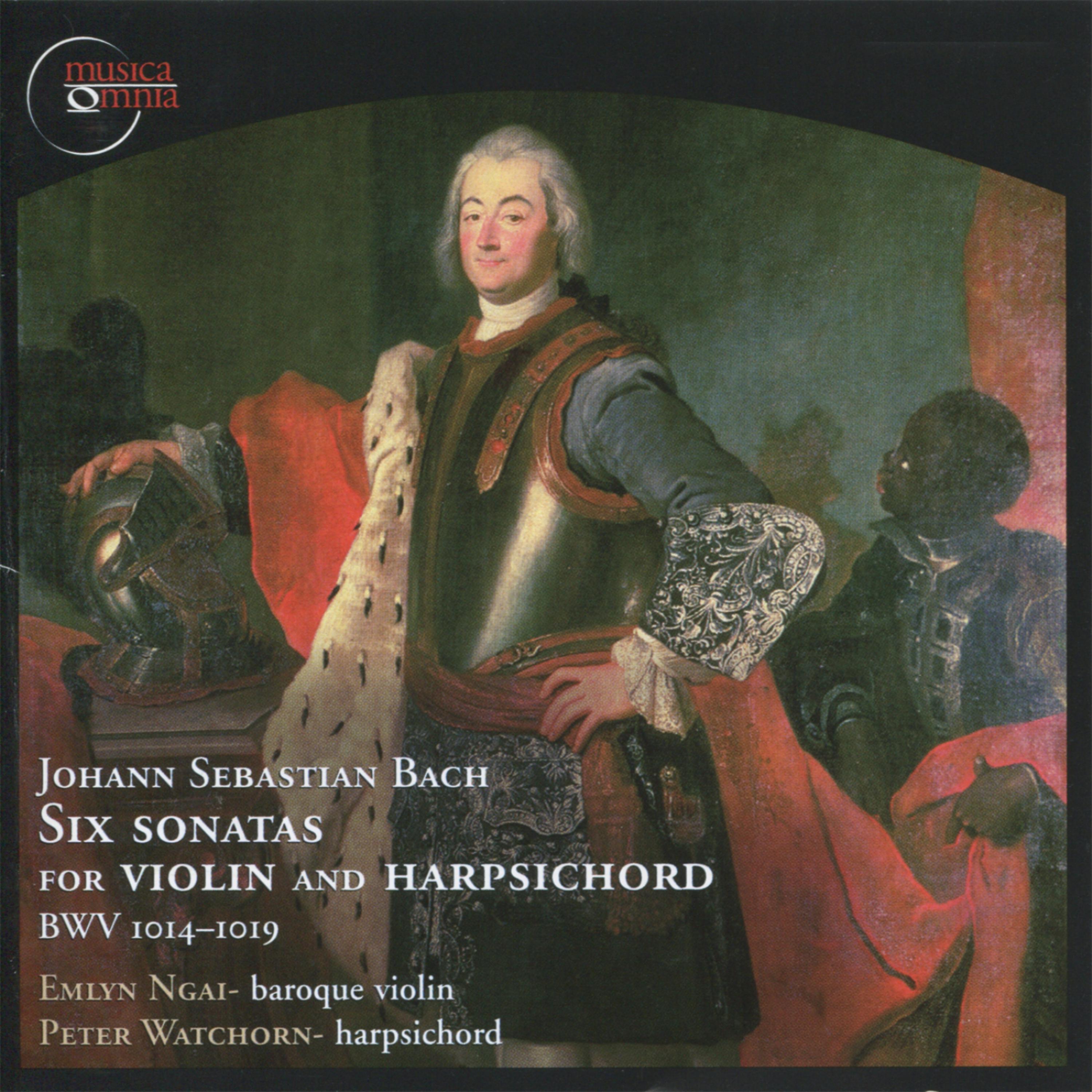 Постер альбома J. S. Bach: Six Sonatas for Violin and Harpsichord, BWV 1014-1019