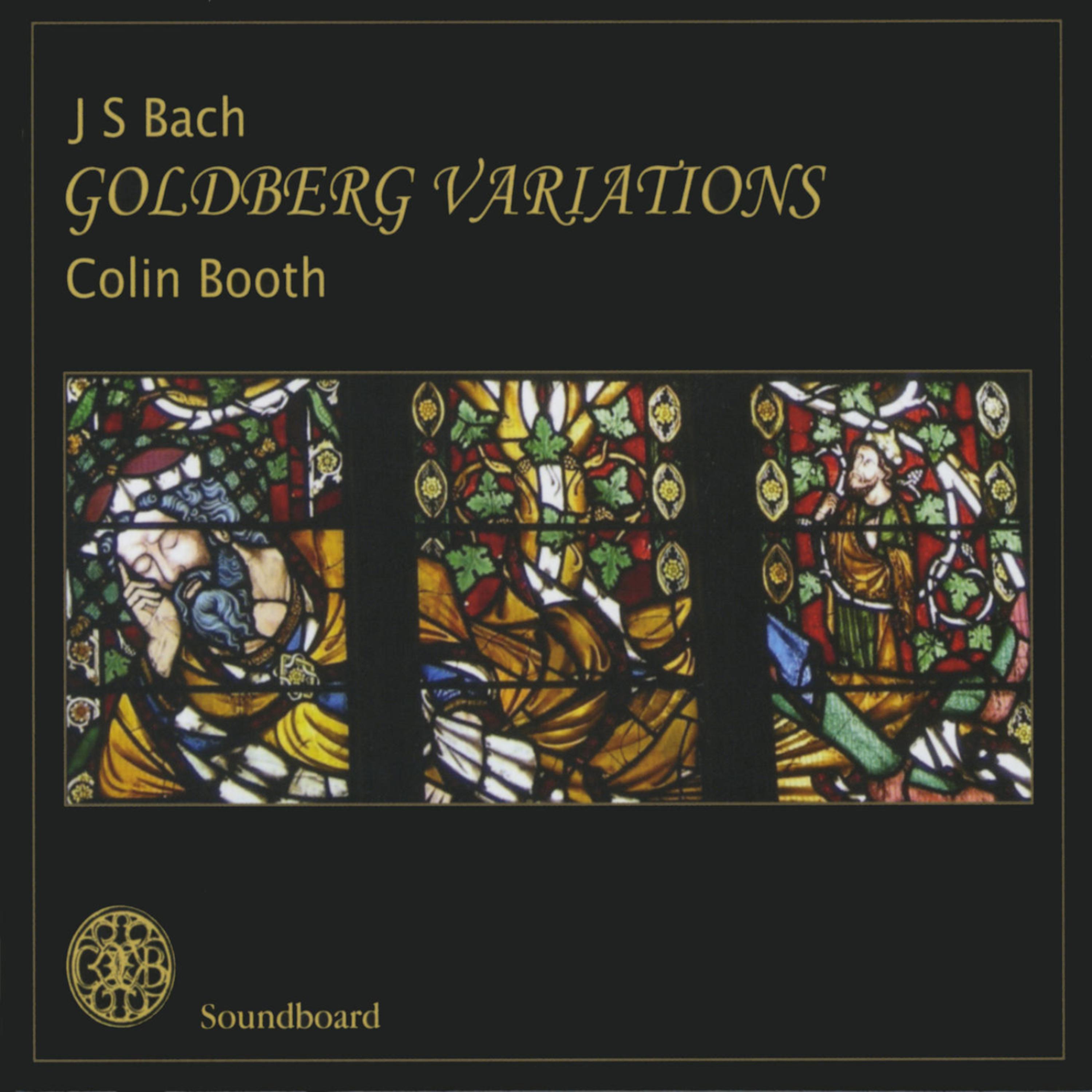 Постер альбома JS Bach Goldberg Variations