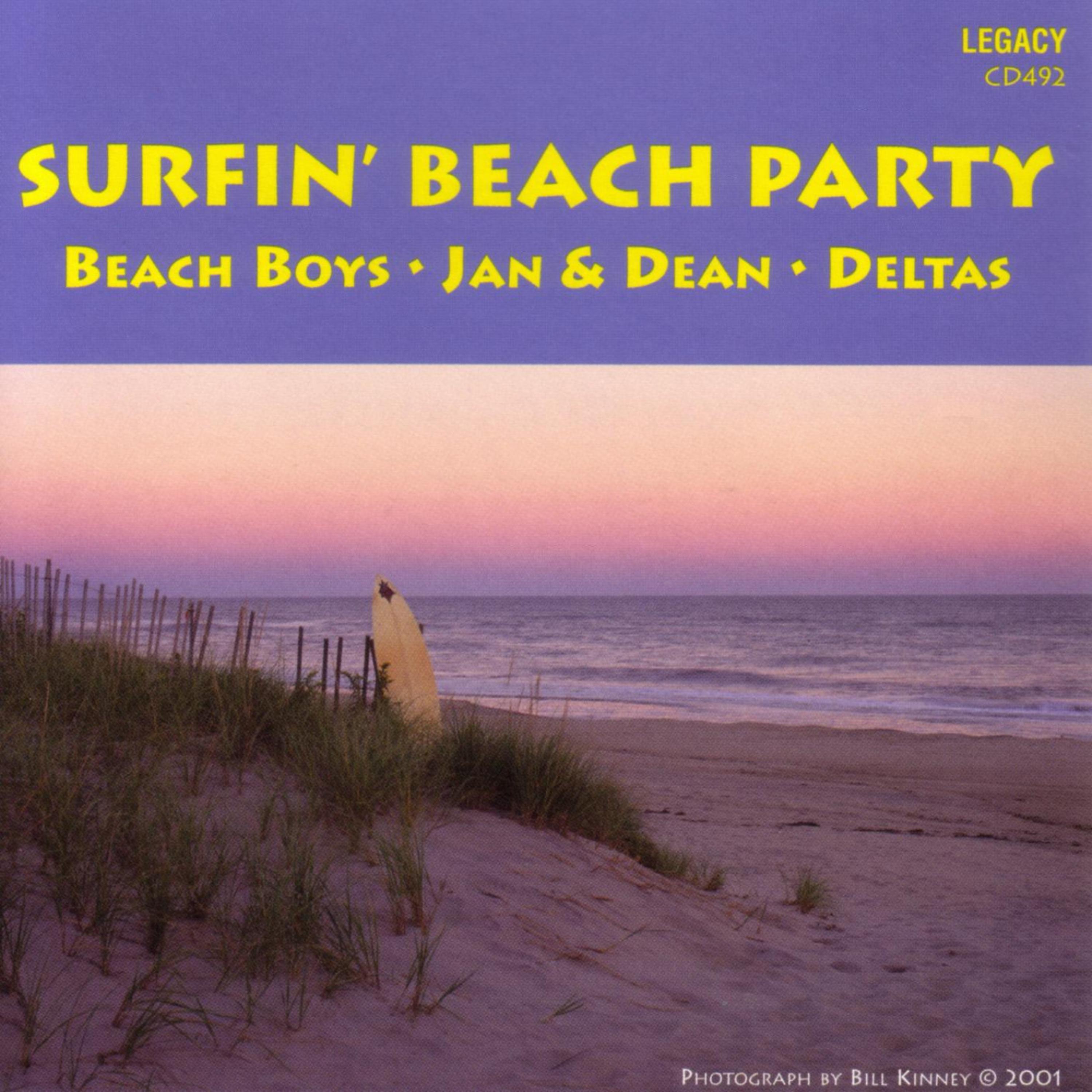 Постер альбома Beach Boys / Jan & Dean / Deltas - Surfin' Beach Party