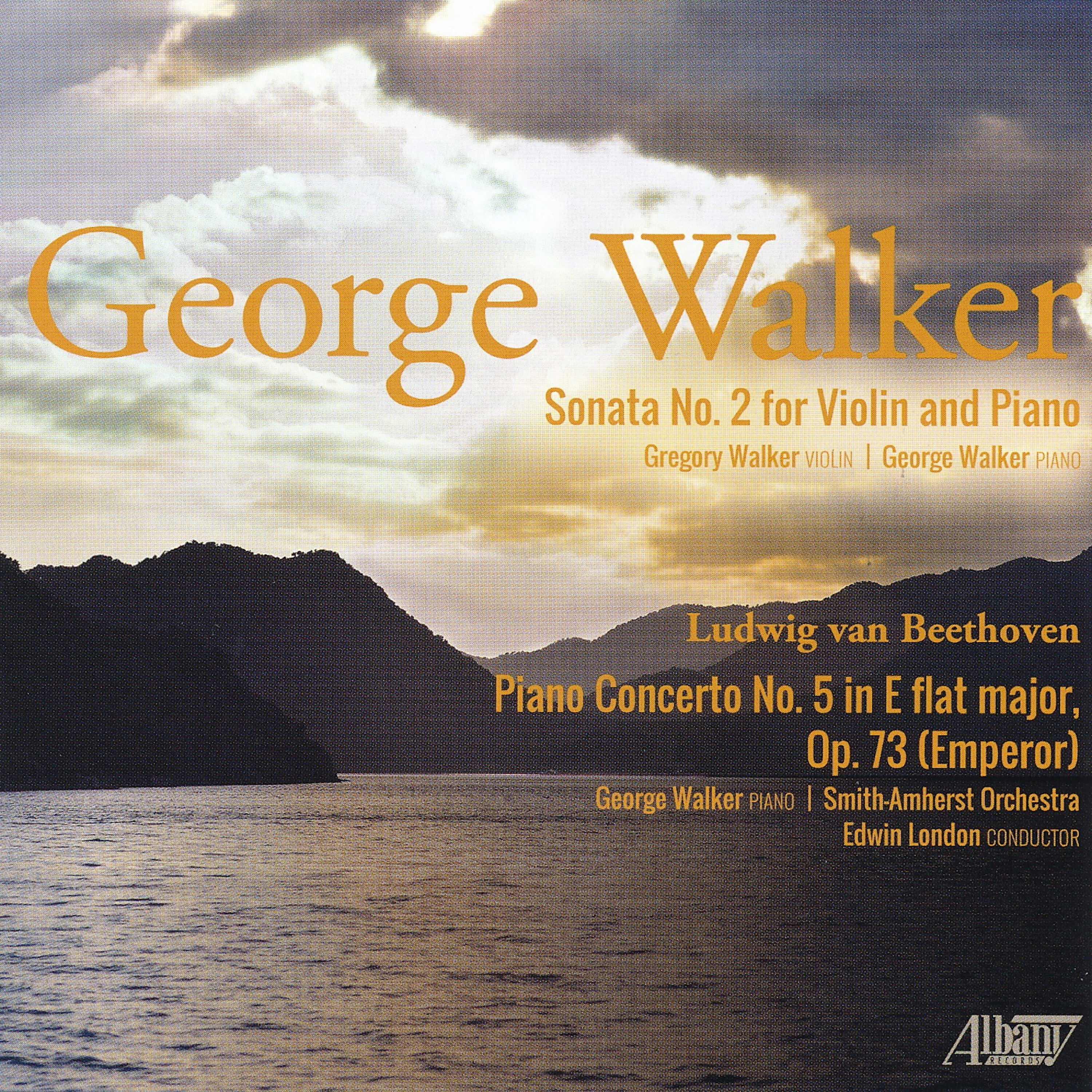 George Walker - Sonata for Violin and Piano No. 2: II. Quarter note = 69