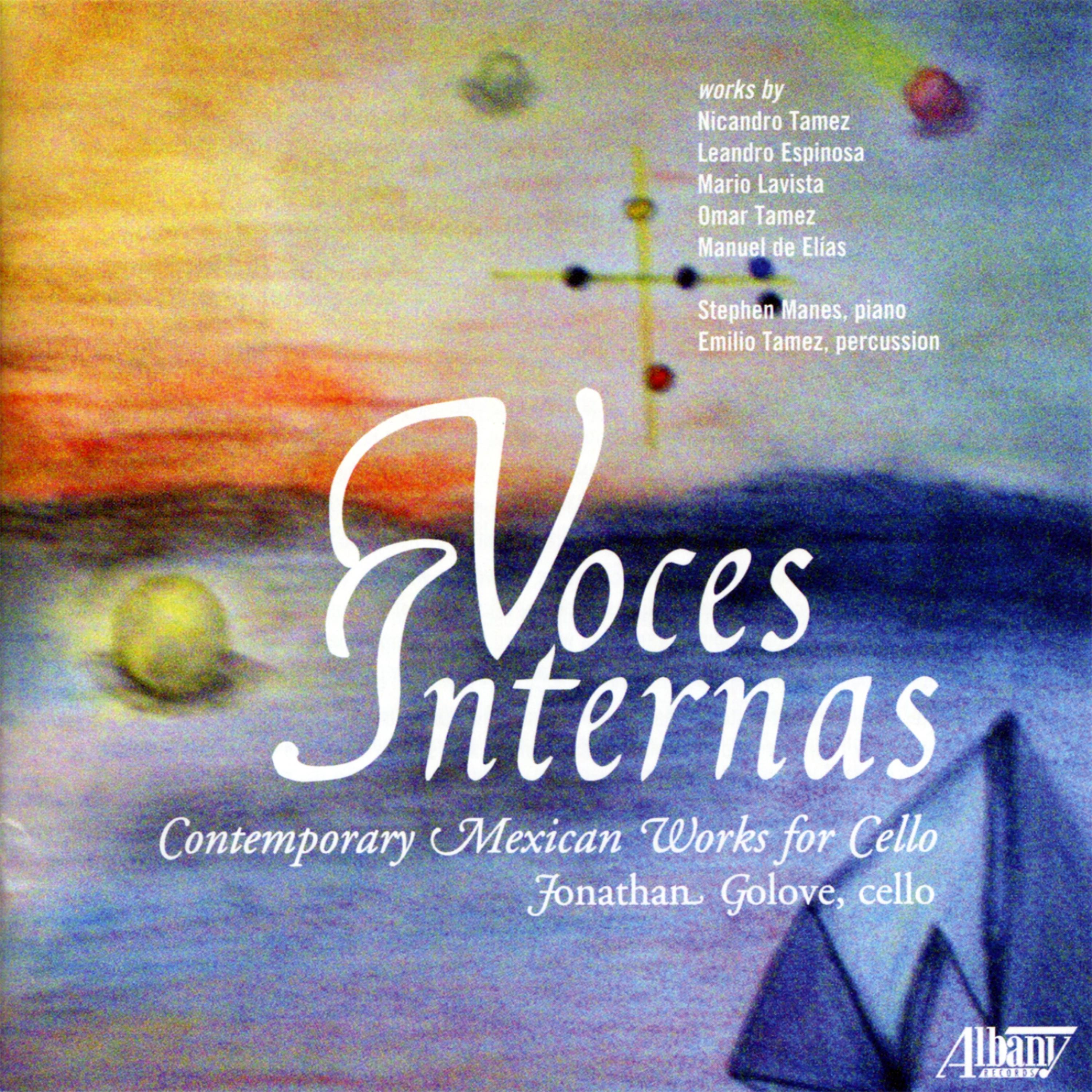 Постер альбома Voces Internas: Contemporary Mexican Works for Cello