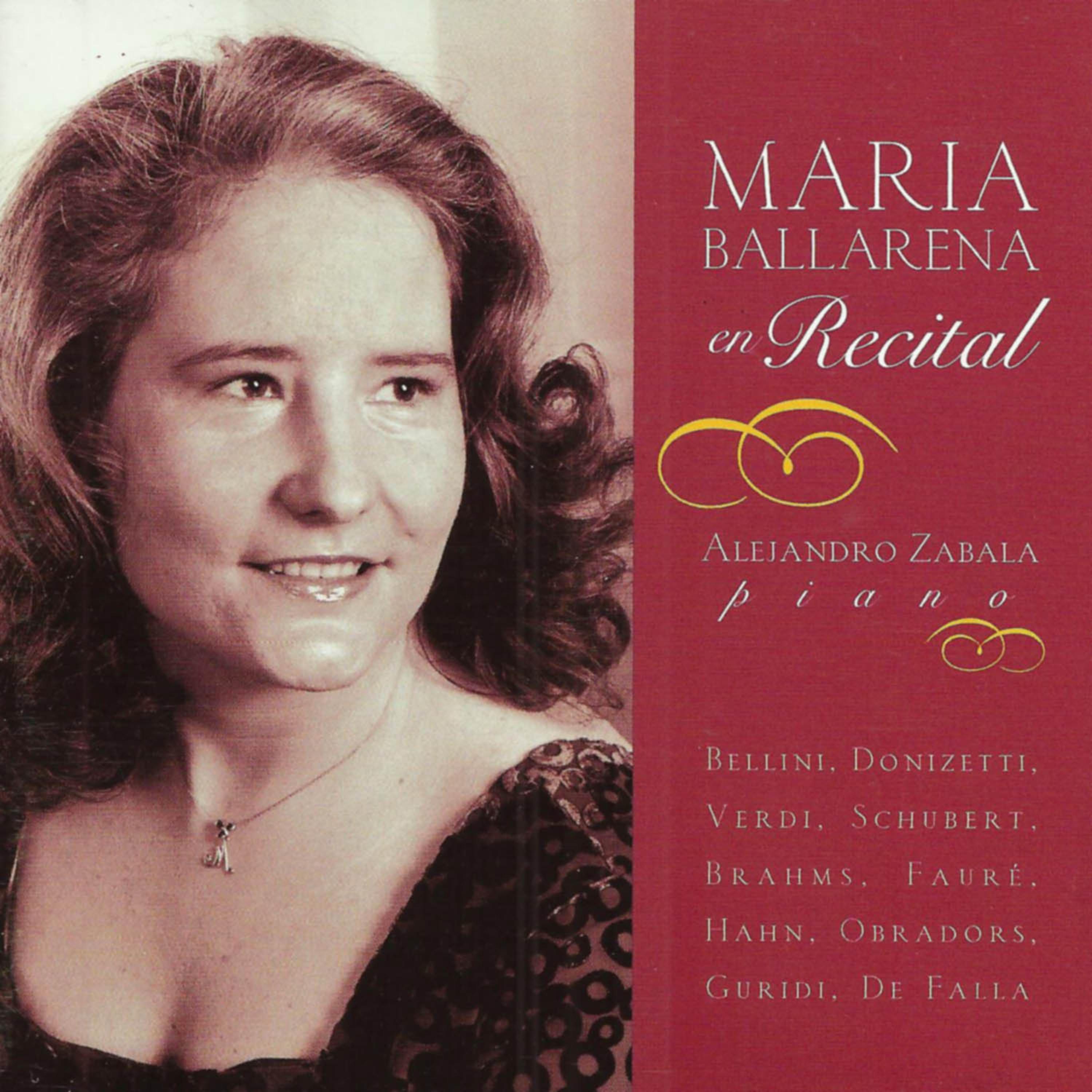 Постер альбома Maria Ballarena en Recital