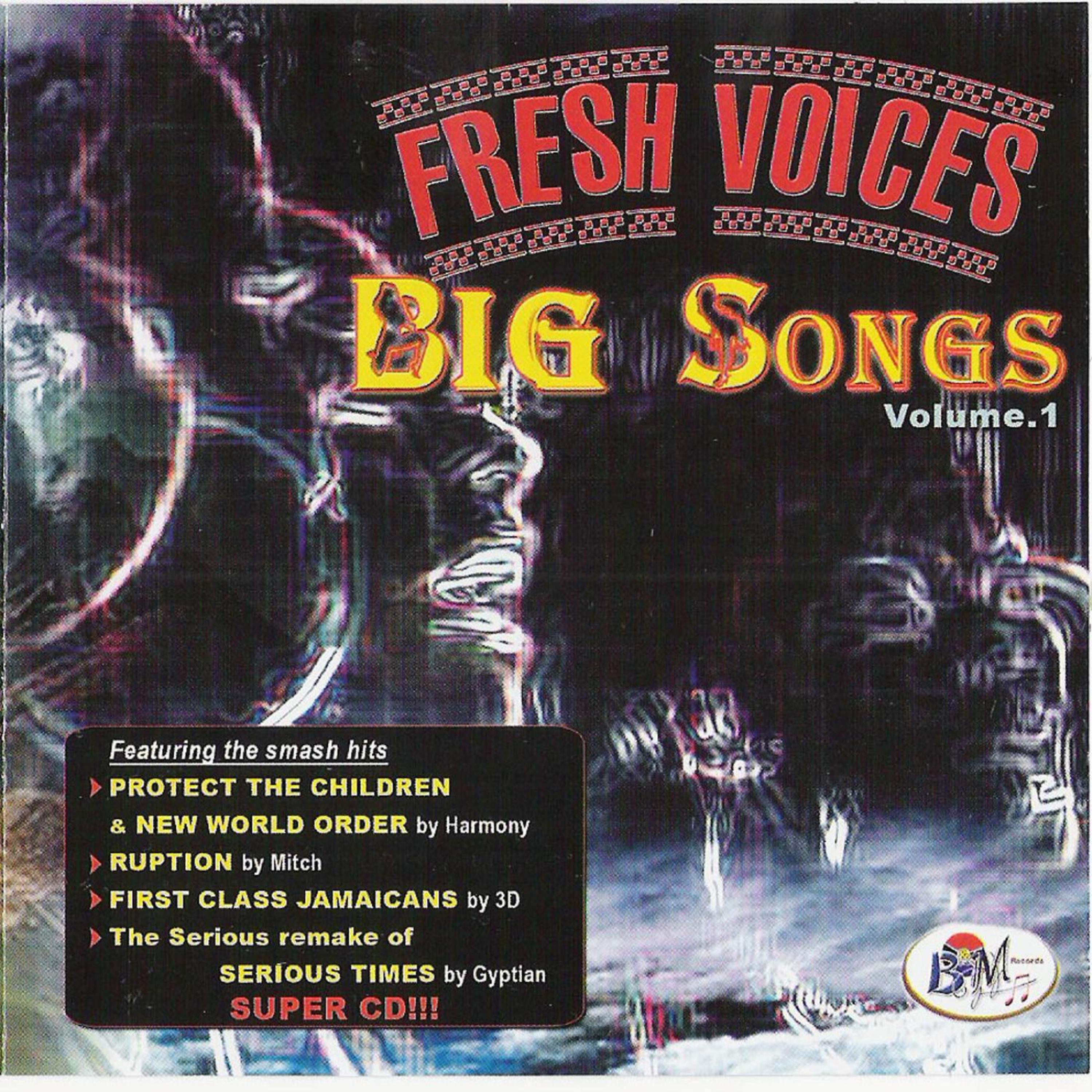 Постер альбома Fresh Voices - Big Songs Vol. 1