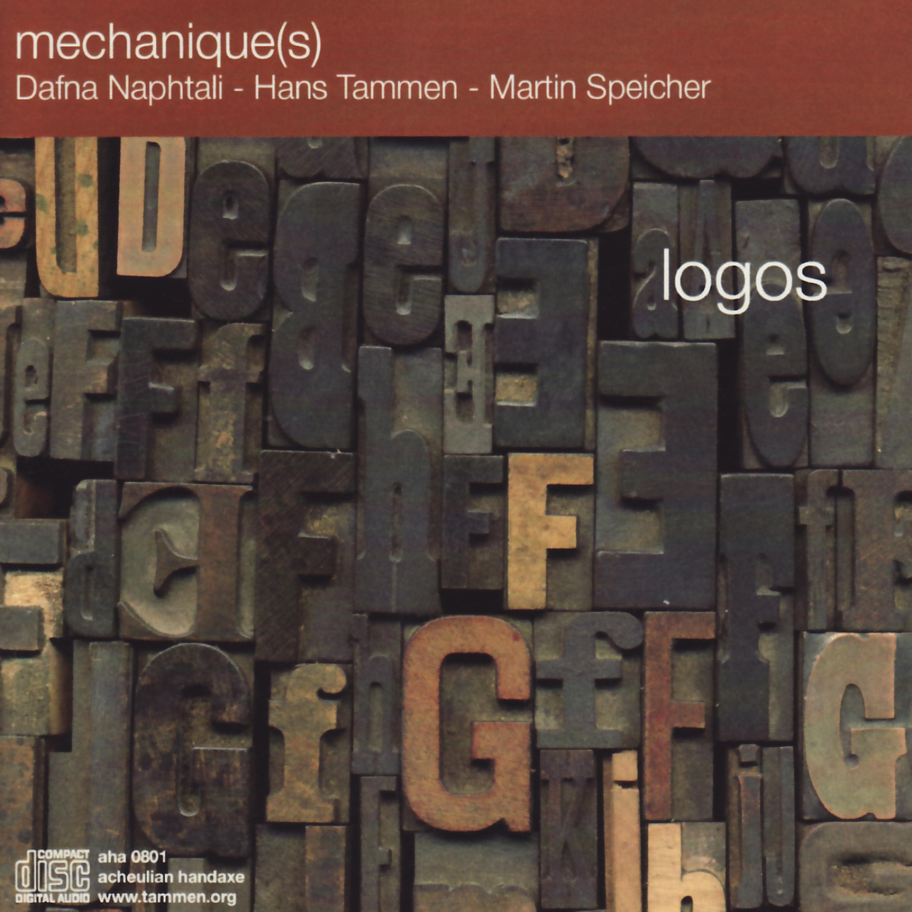 Постер альбома Mechanique(s) - Live at Logos, Ghent