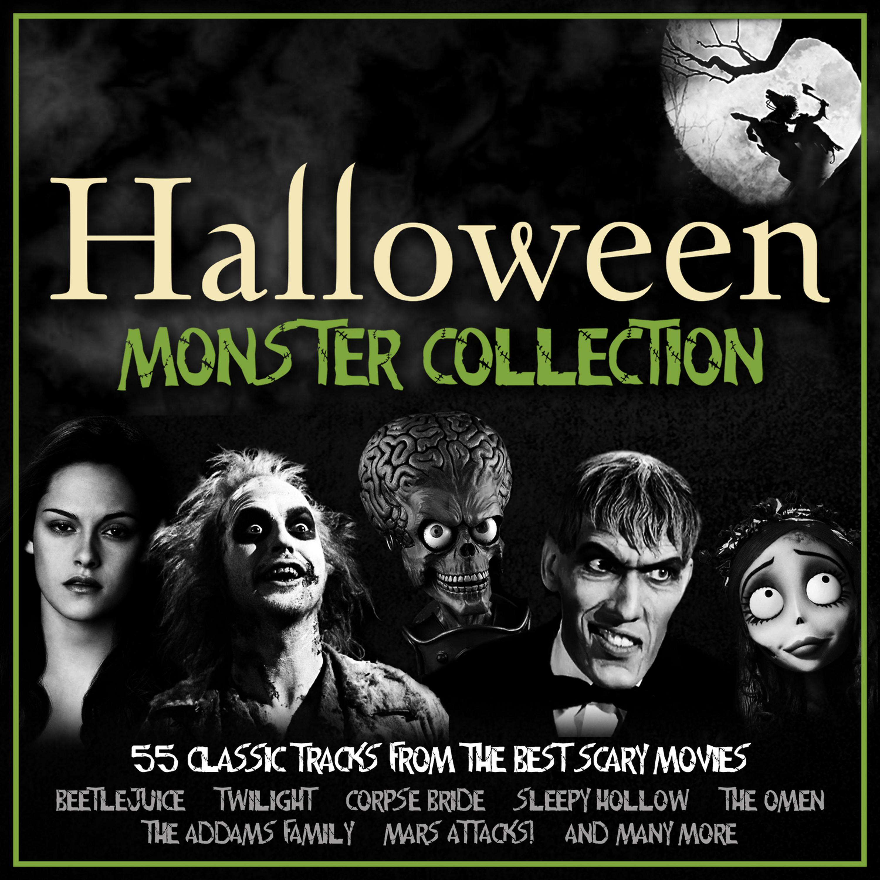 Постер альбома Halloween Monster Collection - 55 Classic Tracks from the Best Scary Movies