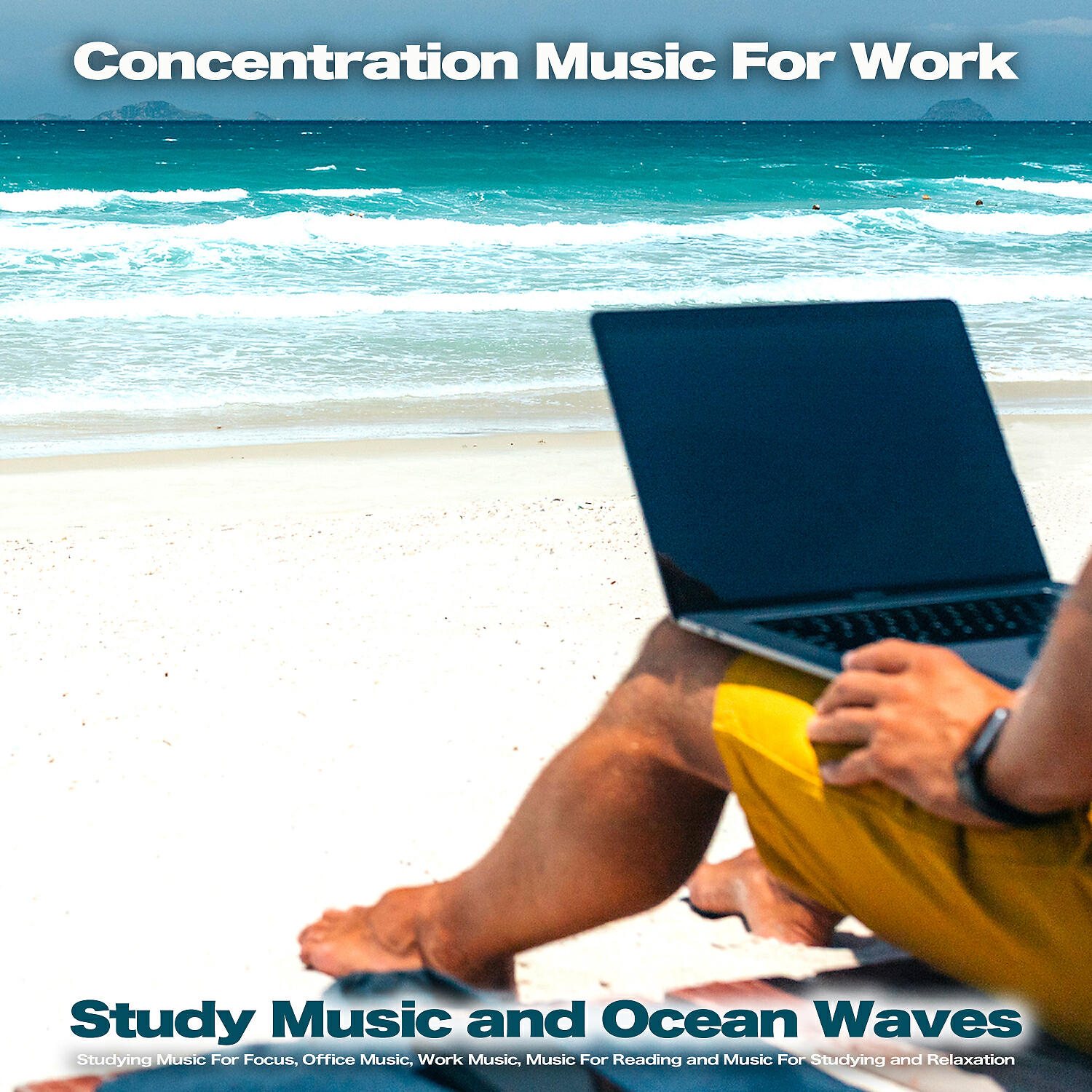 Concentration Music For Work - Ocean Waves Sounds For Studying