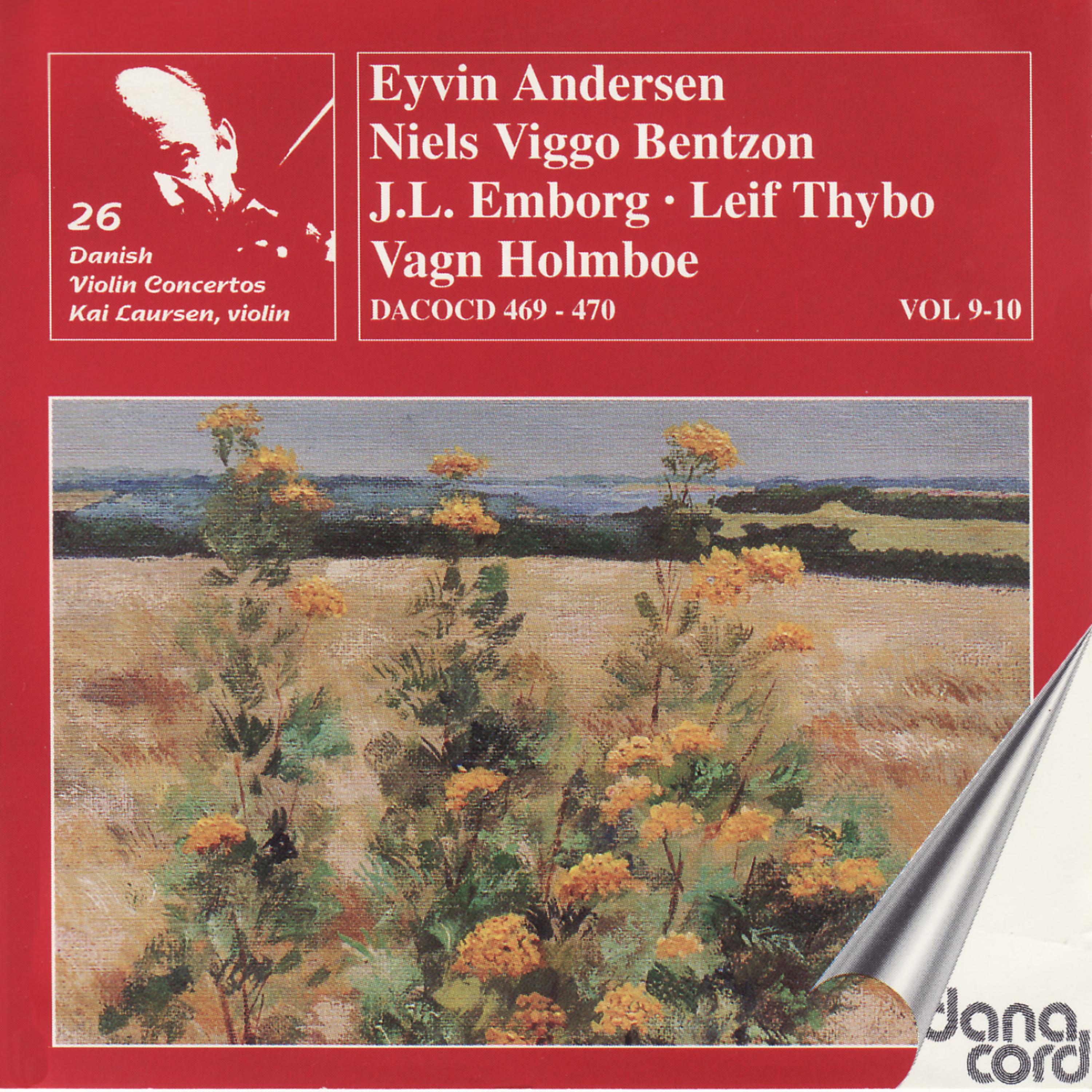 Постер альбома Danish Violin Concertos Vol. 9 & 10