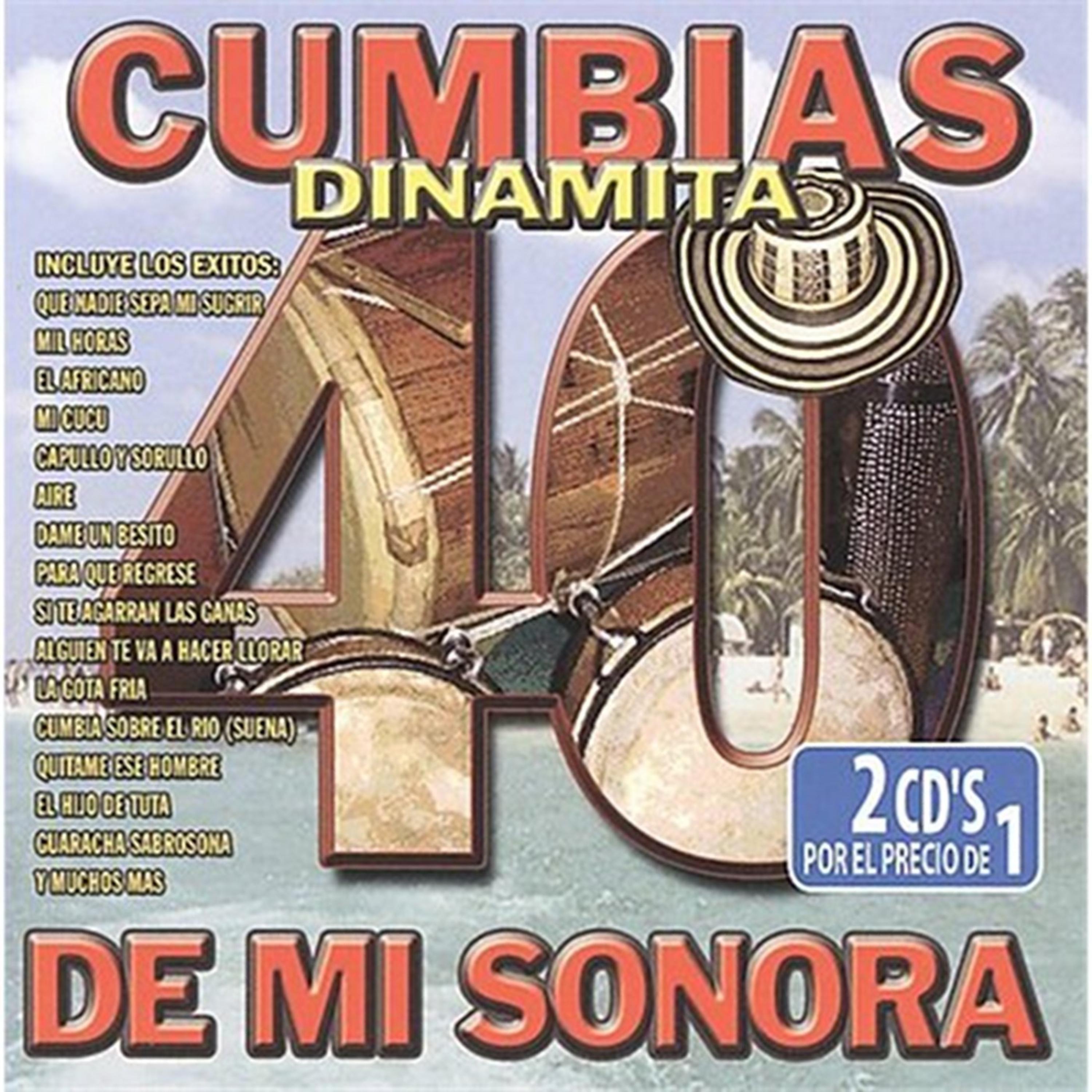 Постер альбома 40 Cumbias Dinamita de Mi Sonora