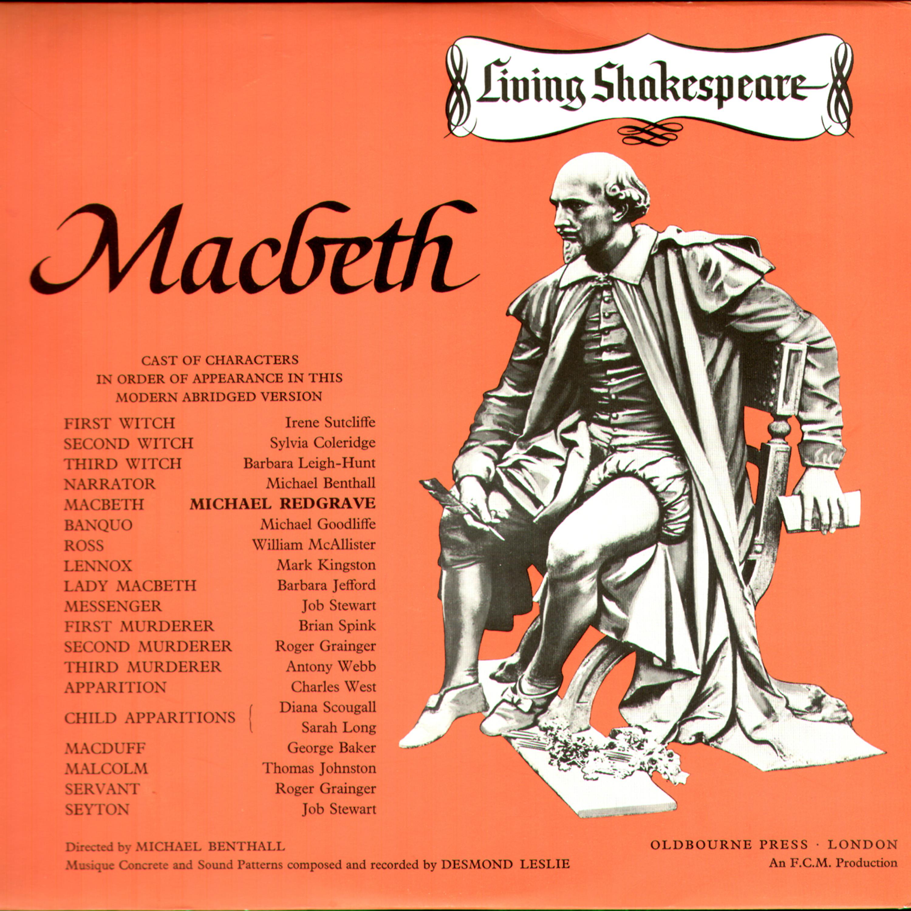 Постер альбома Shakespeare's Macbeth