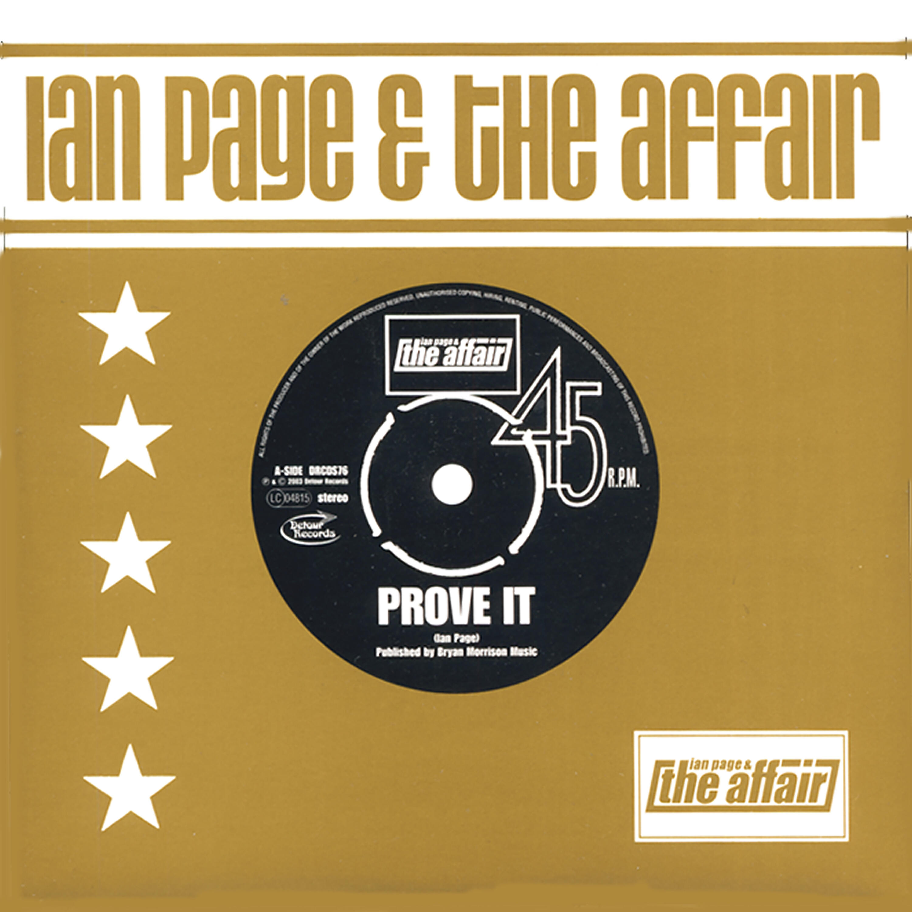 Ian Page - Prove It
