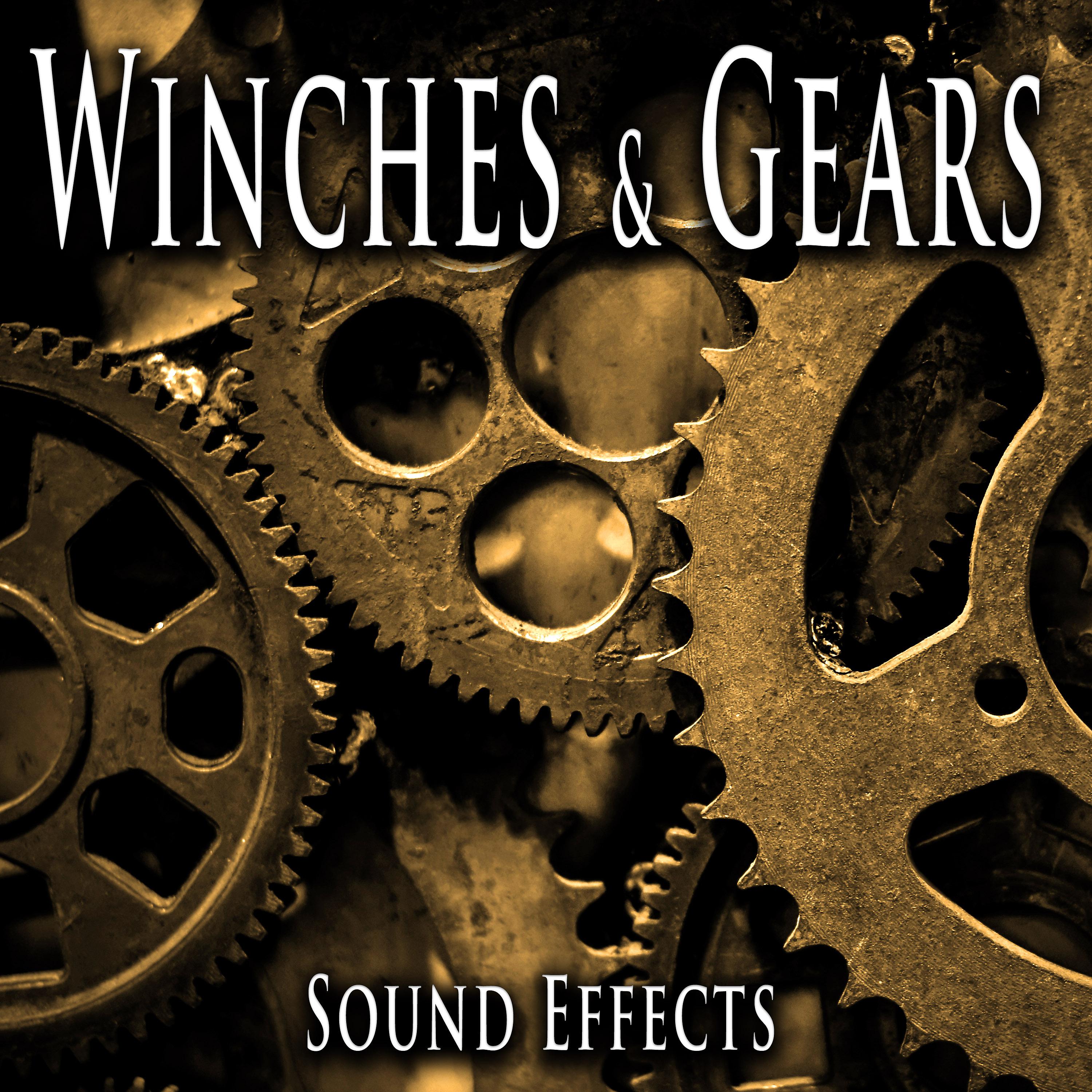 Sound Ideas - Metal Spool with Ratcheted Crank Unwinds Very Slowly