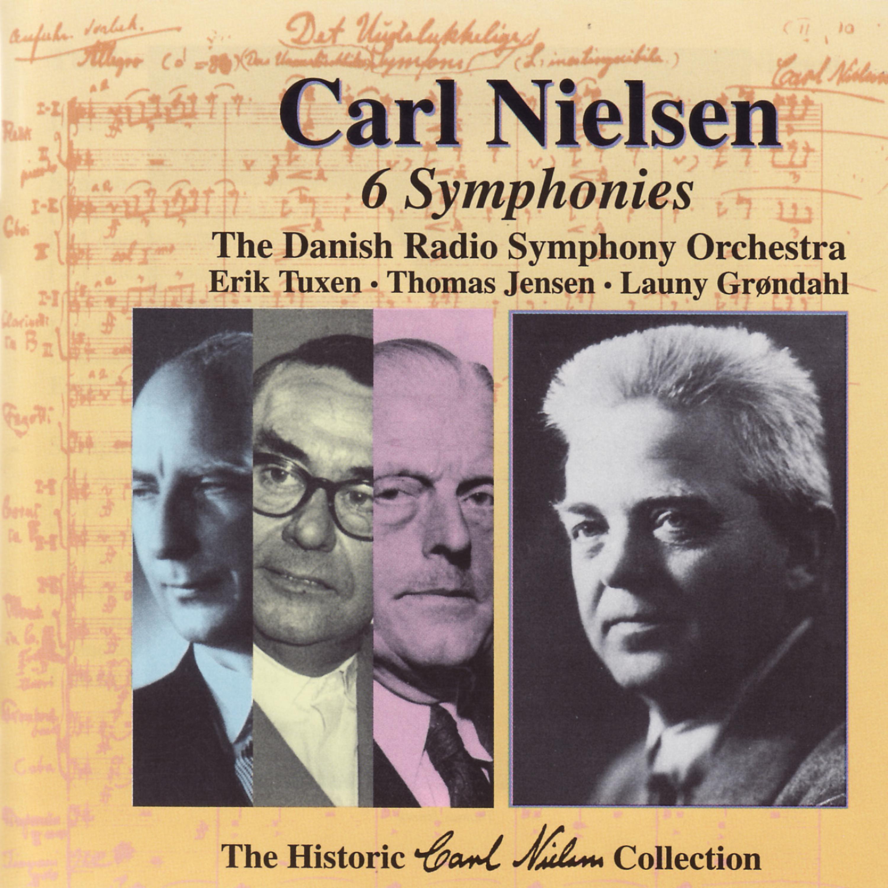 Постер альбома The Historic Carl Nielsen Collection Vol 1
