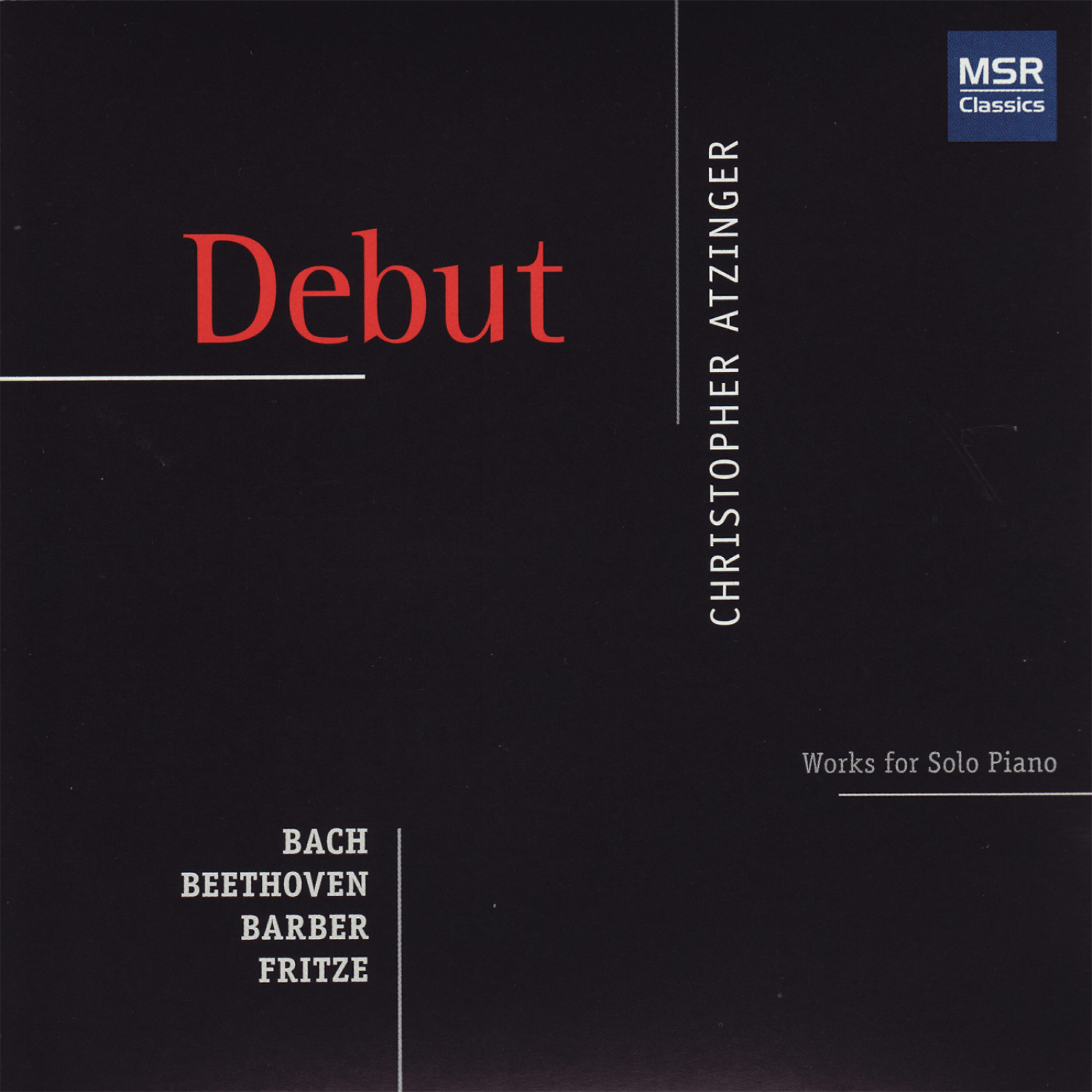 Christopher Atzinger - Piano Sonata, Op.26: IV. Fuga: Allegro con spirito