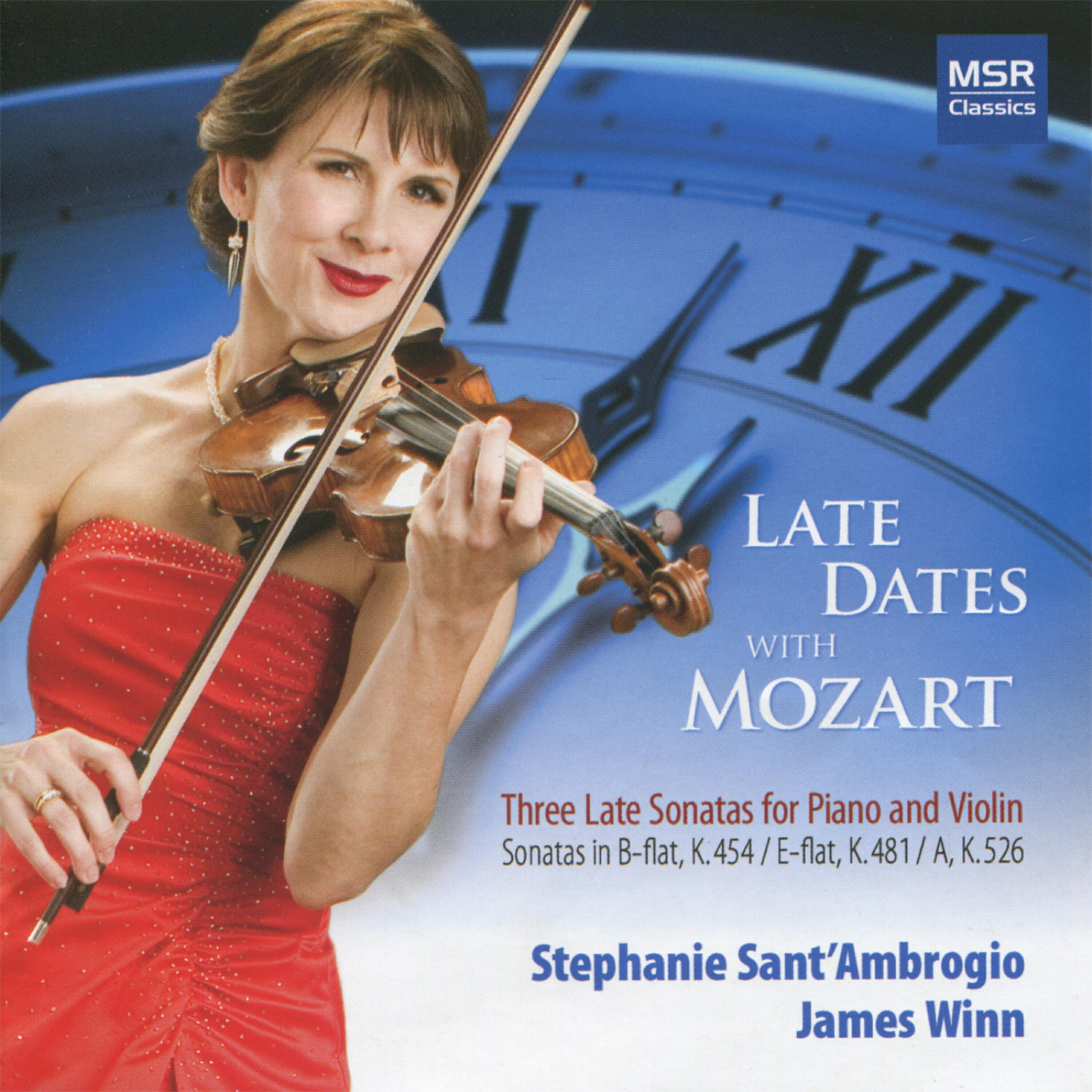 Stephanie Sant'Ambrogio - Violin Sonata No. 33 in E-Flat Major, K. 481: II. Adagio