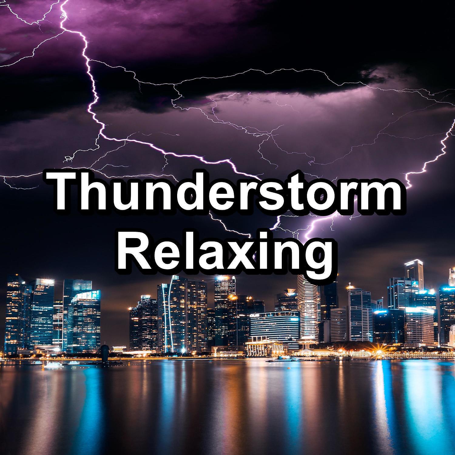 Rain Sounds - Warm Wind in Summers with Thunder