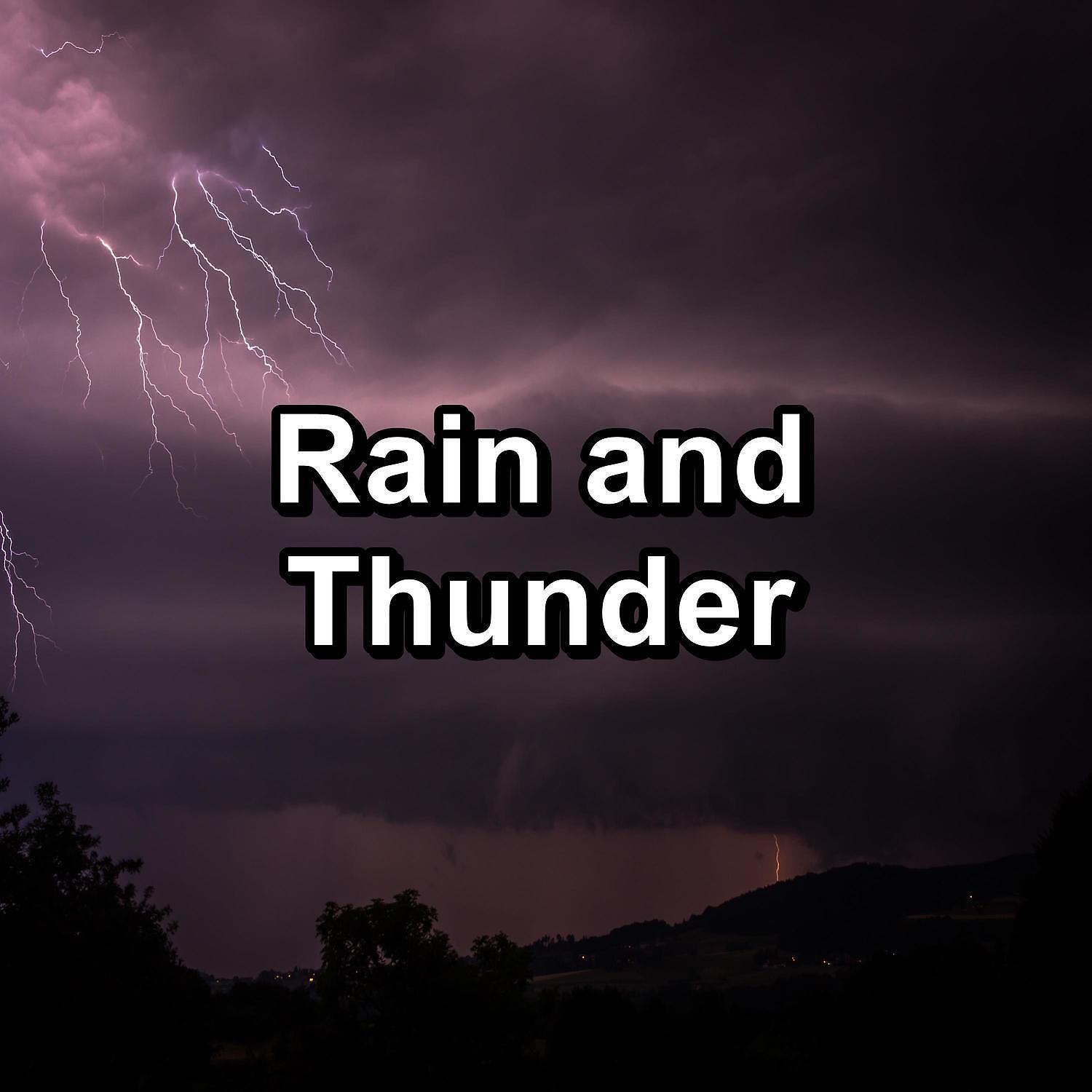 Rain Sounds & White Noise - Lightening Sun after Rain with Thunder