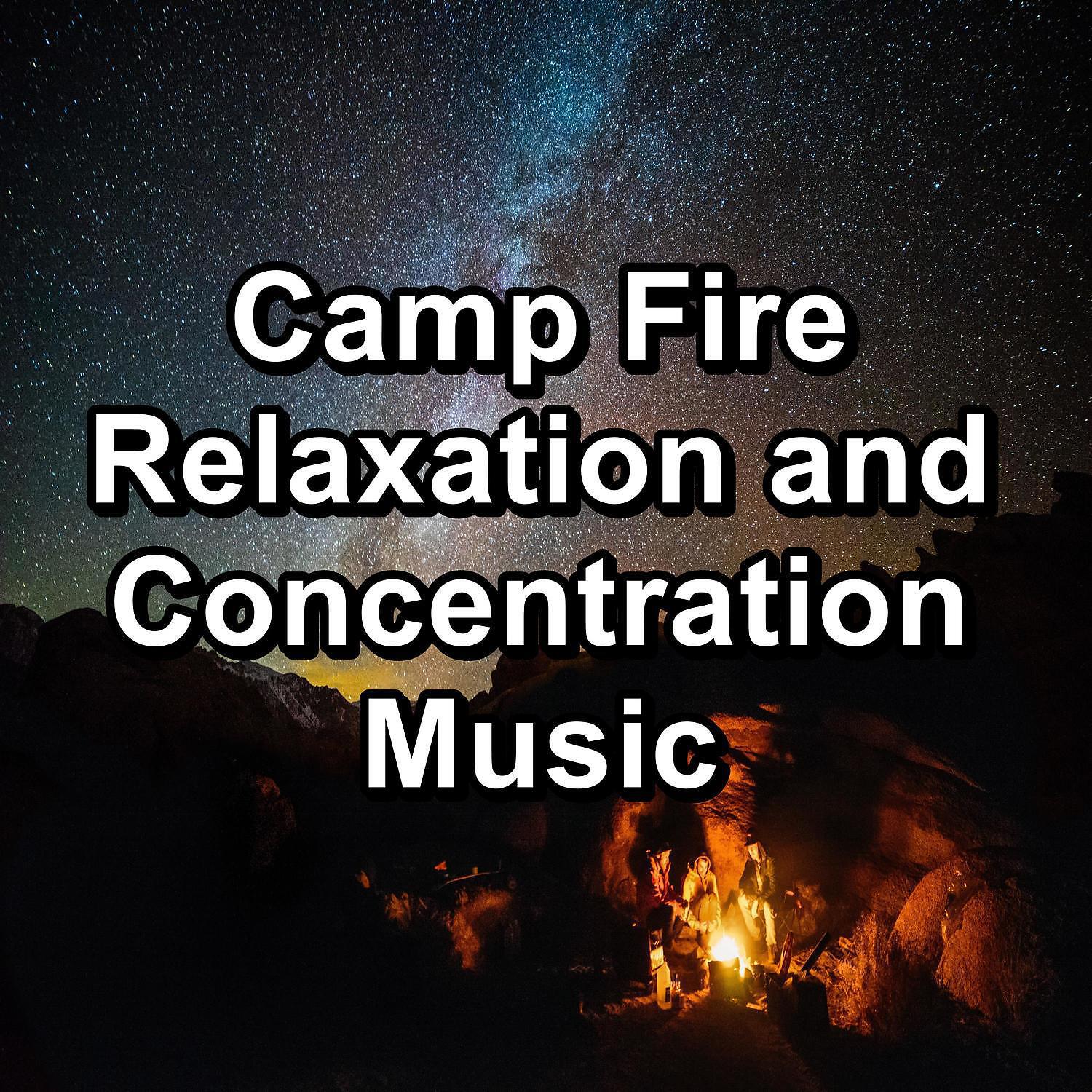 Ocean Sounds - Fire Crackling Sound in the Nature Christmas Campfire