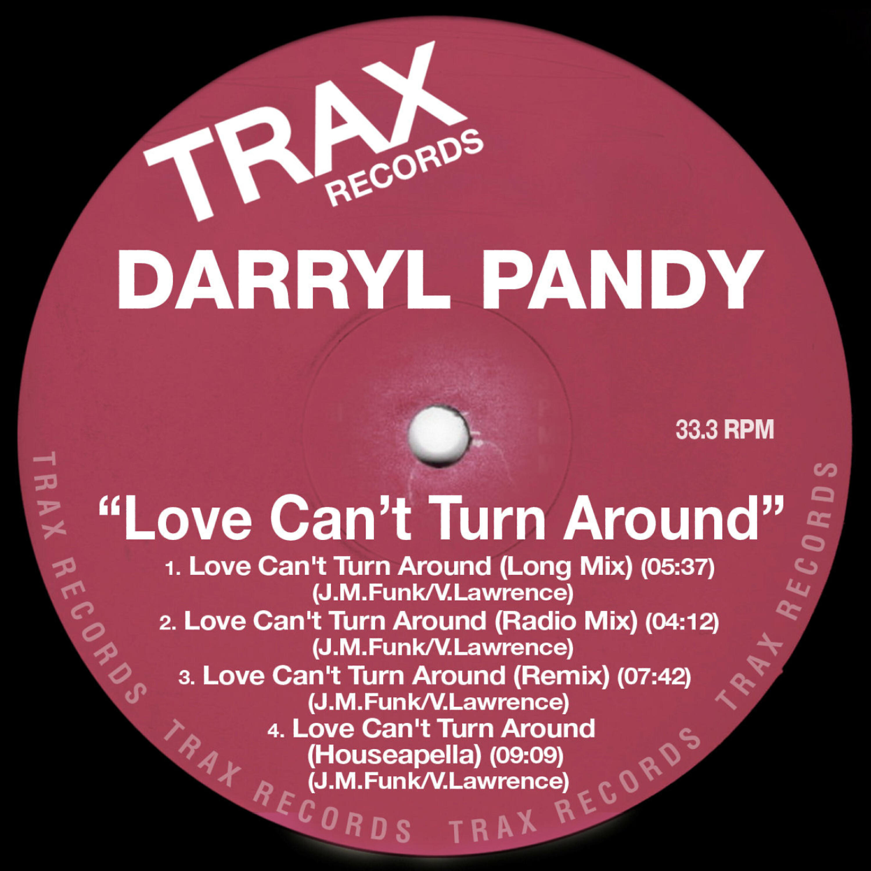 Darryl Pandy - Love Can't Turn Around (Long Mix)