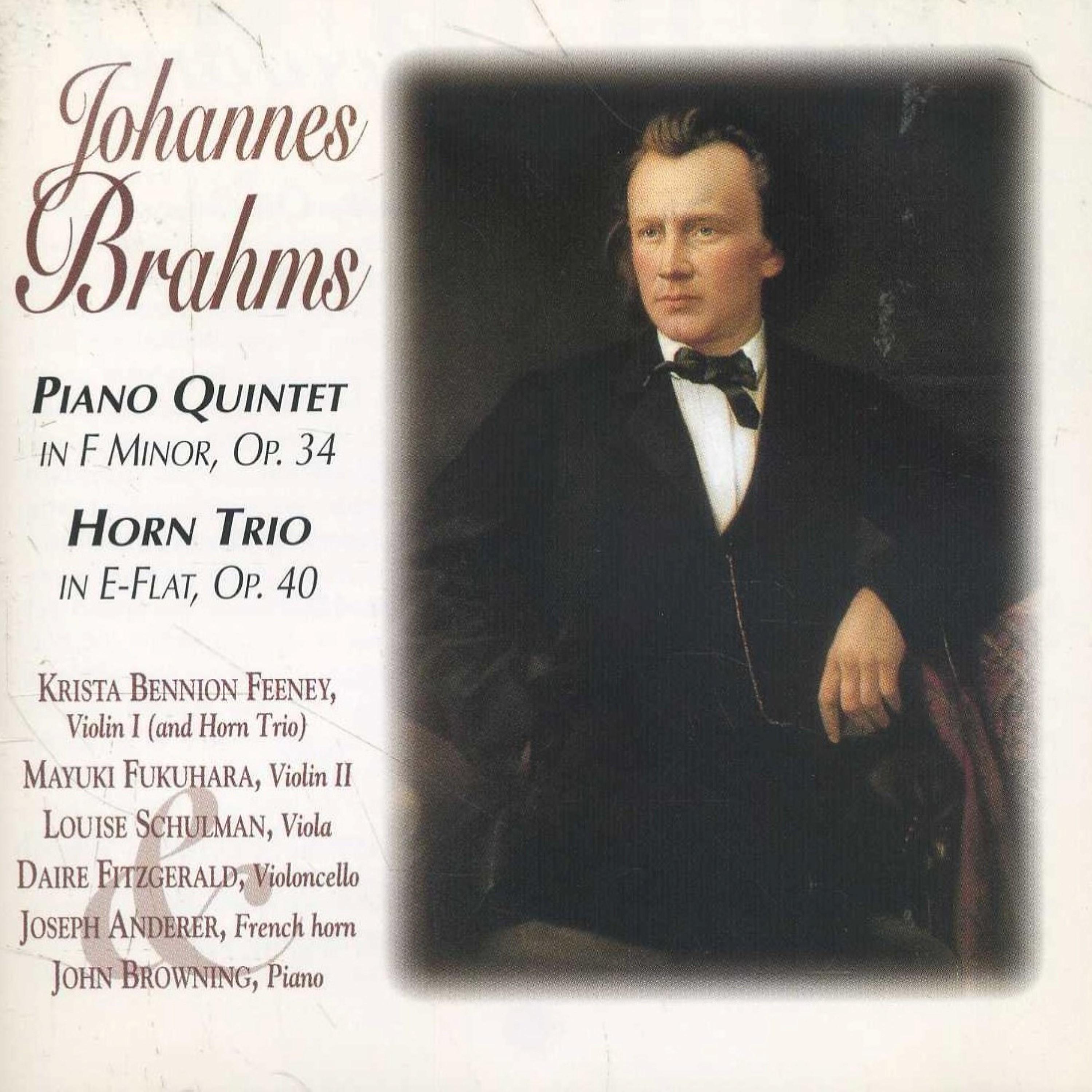 Постер альбома Brahms: Piano Quintet - Horn Trio