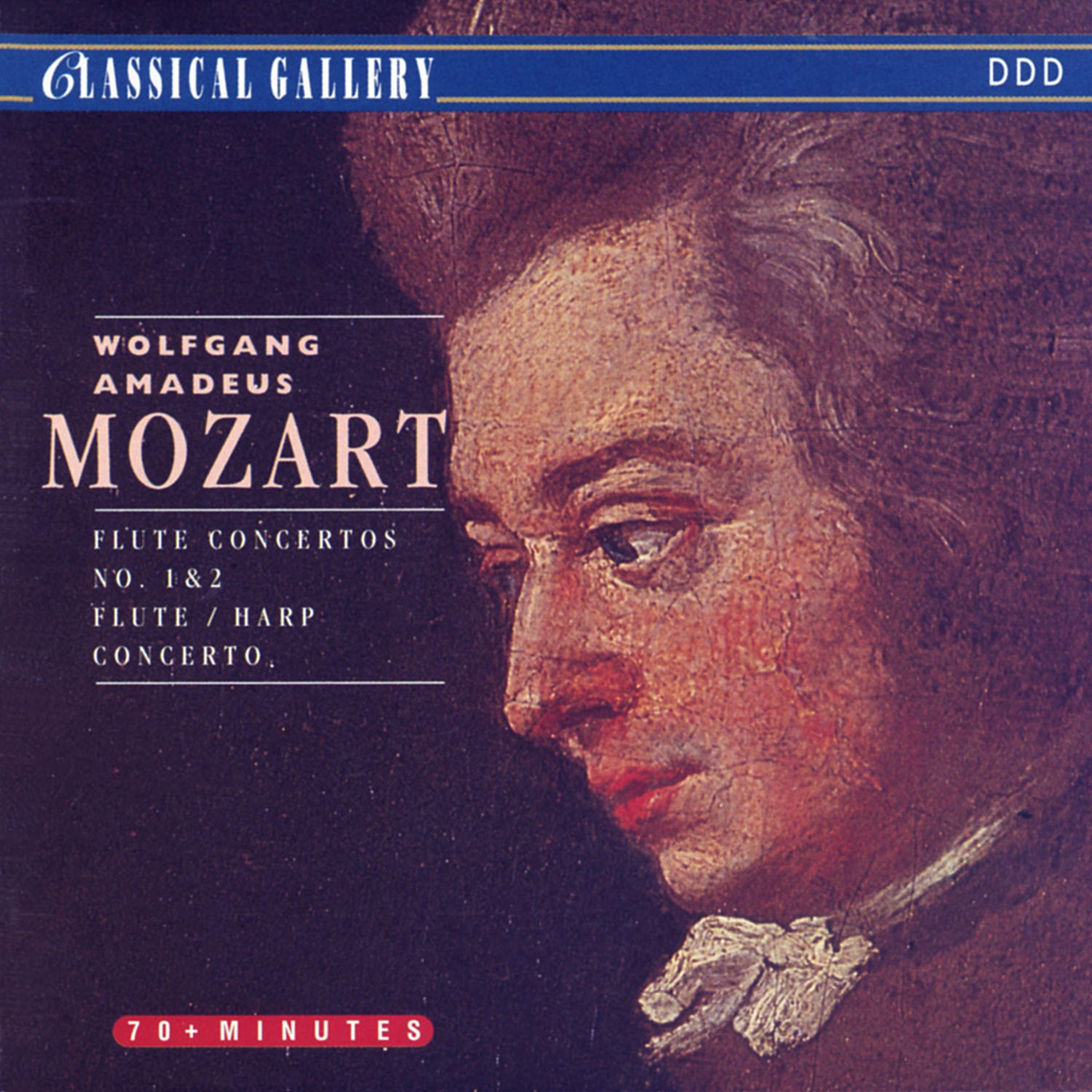 Постер альбома Mozart: Flute Concertos Nos. 1 & 2; Flute and Harp Concerto