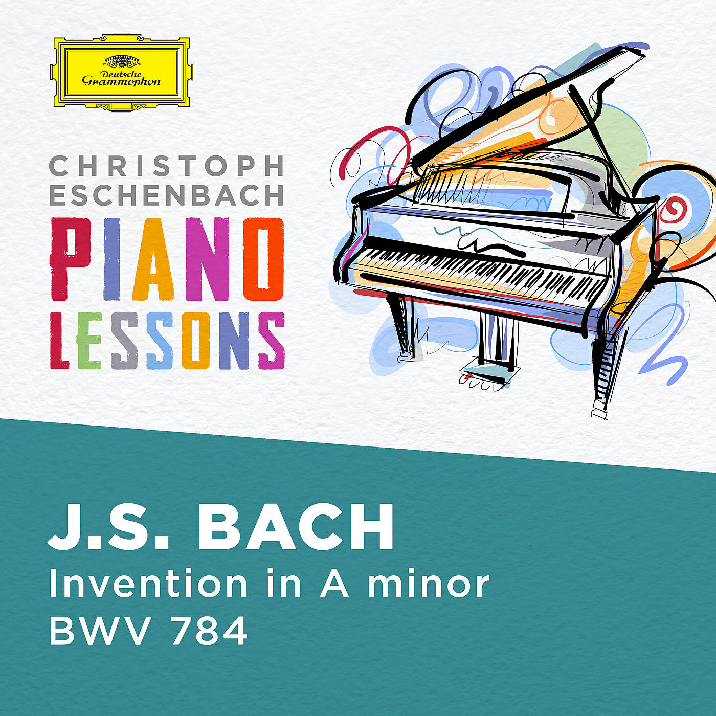 Christoph Eschenbach - J.S. Bach: 15 Inventions, BWV 772-786 - XIII. Invention in A Minor, BWV 784