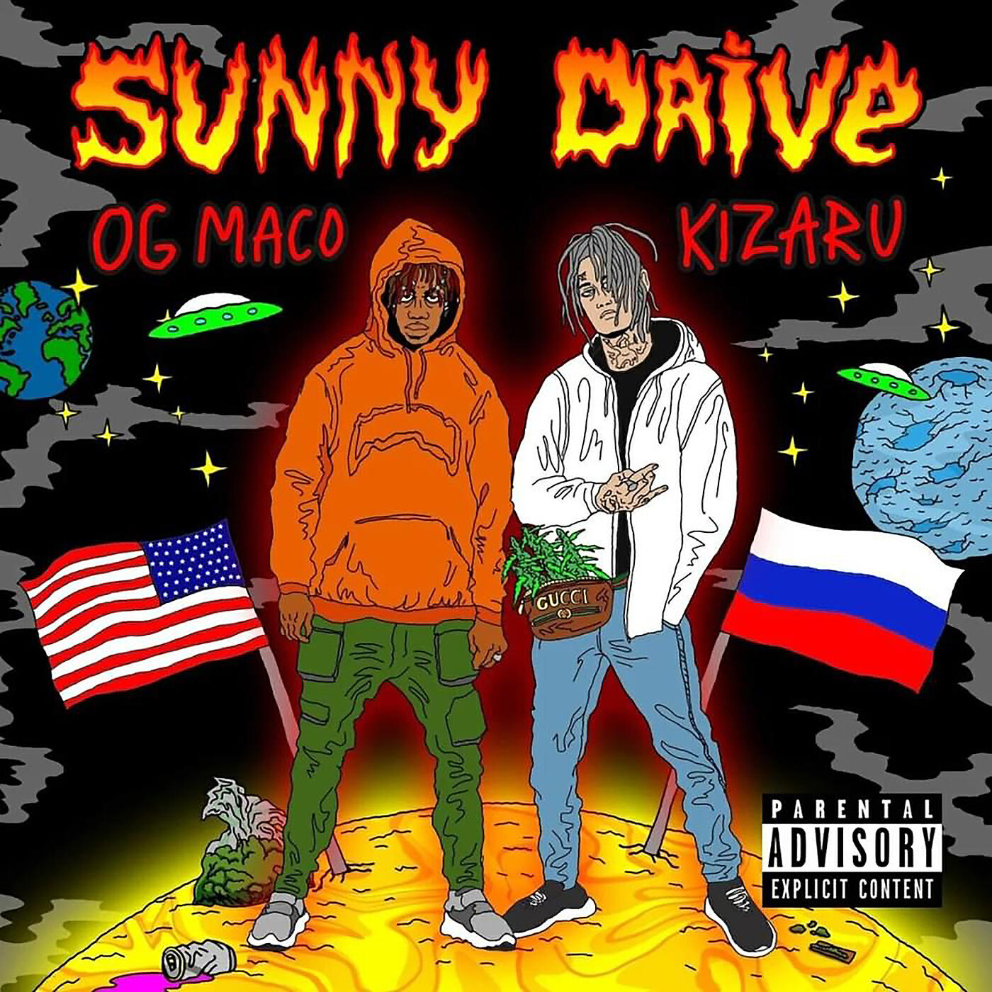 KIZARU - Sunny Drive (feat. OG Maco)