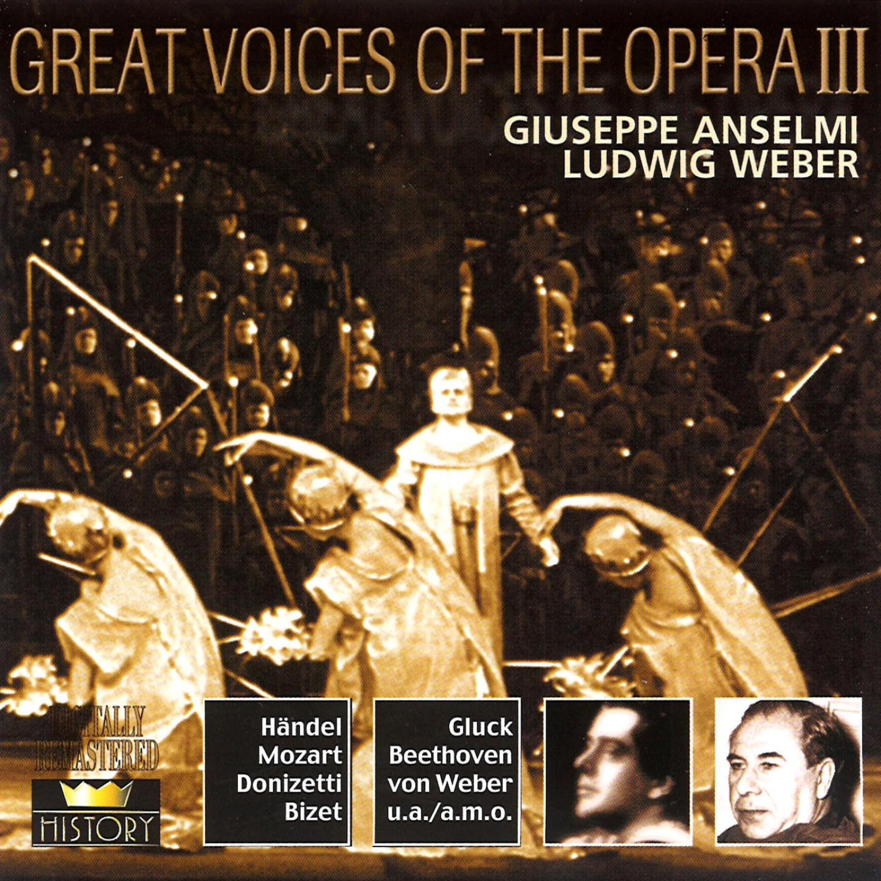 Постер альбома Great Voices Of The Opera Vol. 3