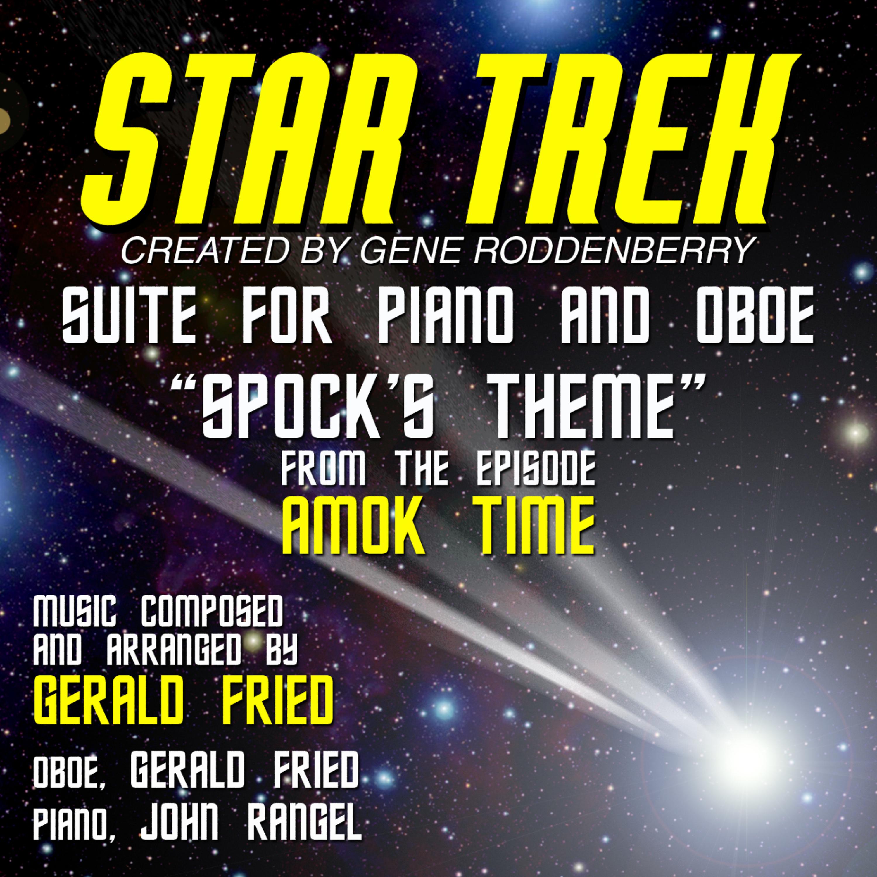 Постер альбома Star Trek Classic Themes: "Spock's Theme" from "Amok Time"
