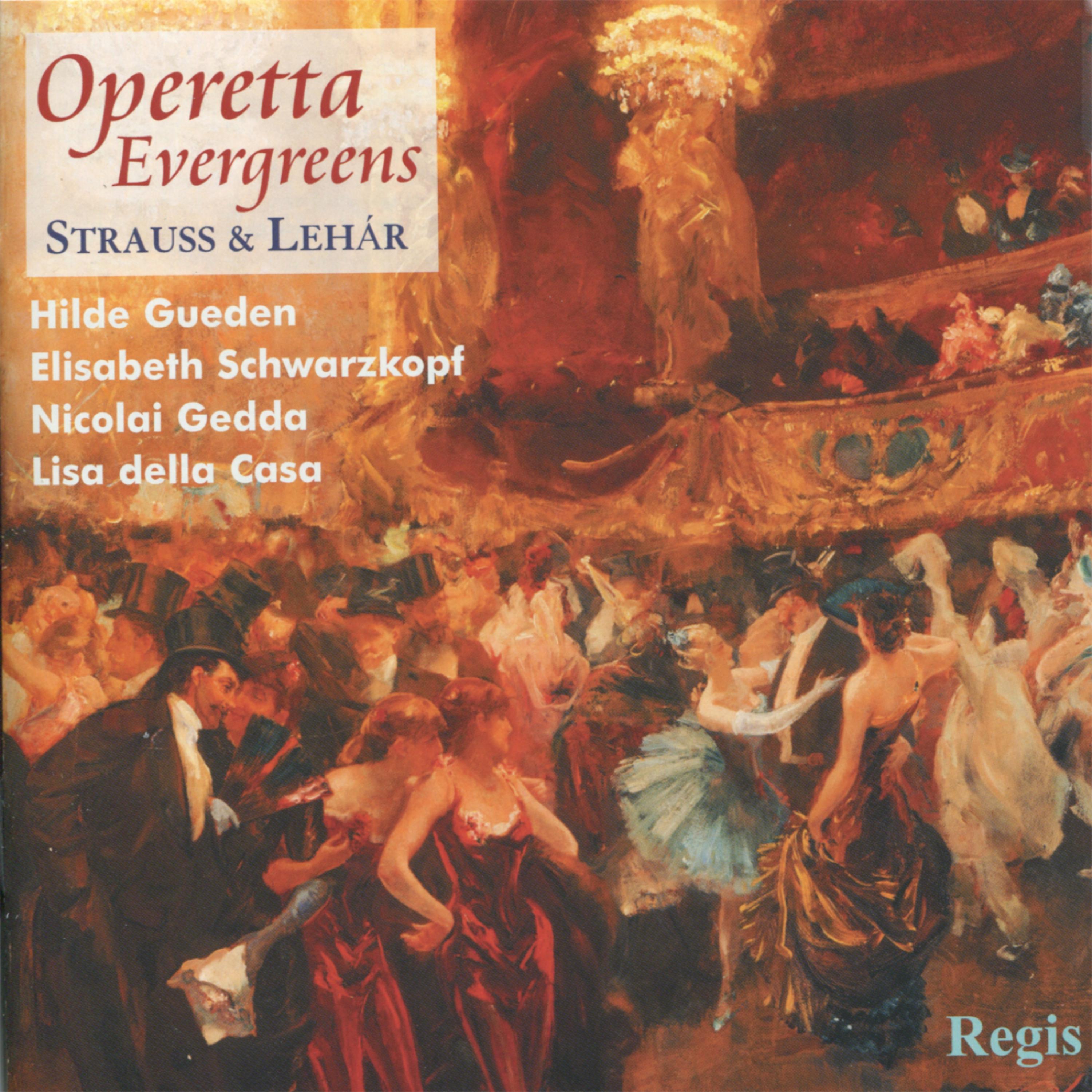 Постер альбома Strauss & Lehár: Operetta Evergreens