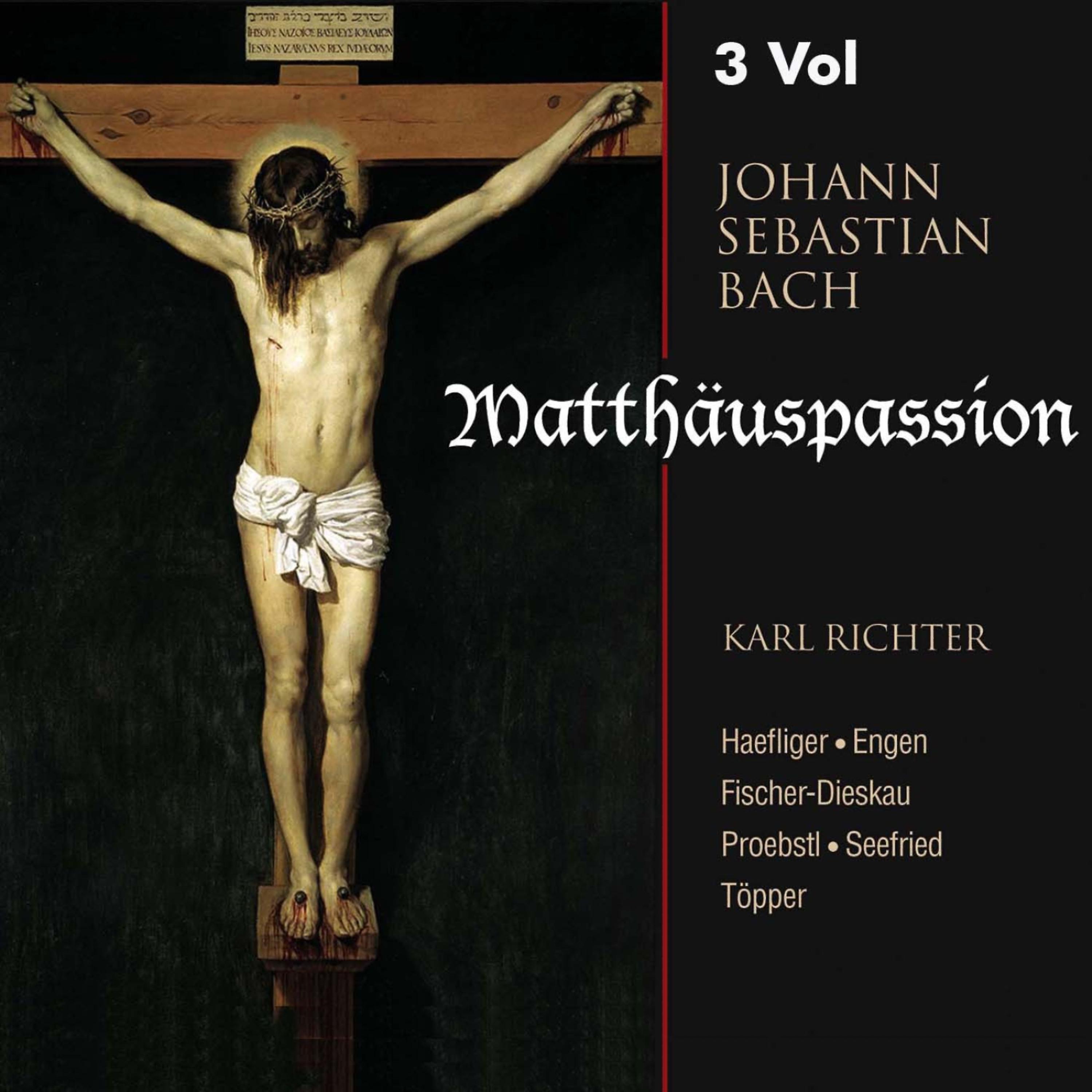Постер альбома Matthäuspassion, BWV 244