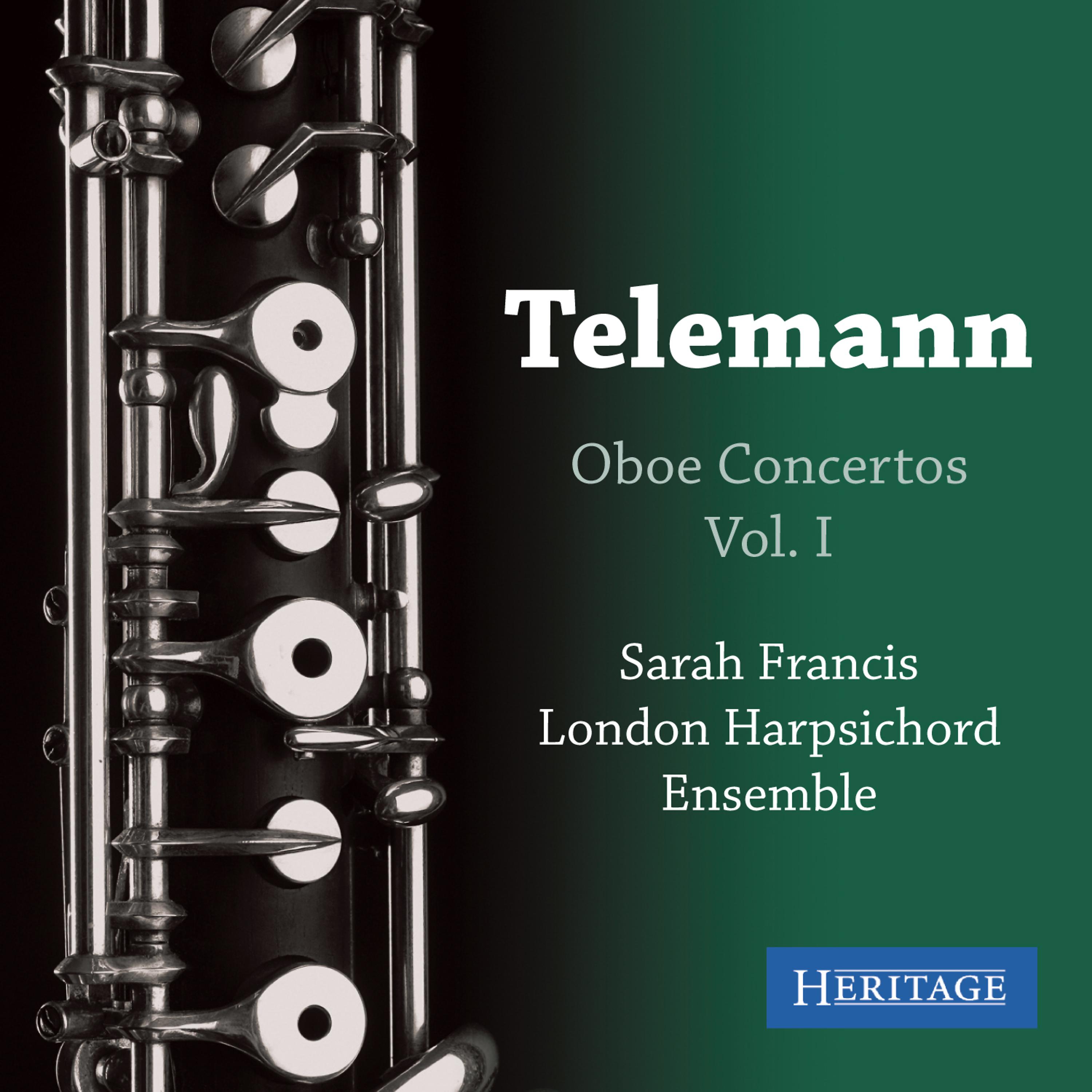 Постер альбома Telemann: Oboe Concertos Vol. I