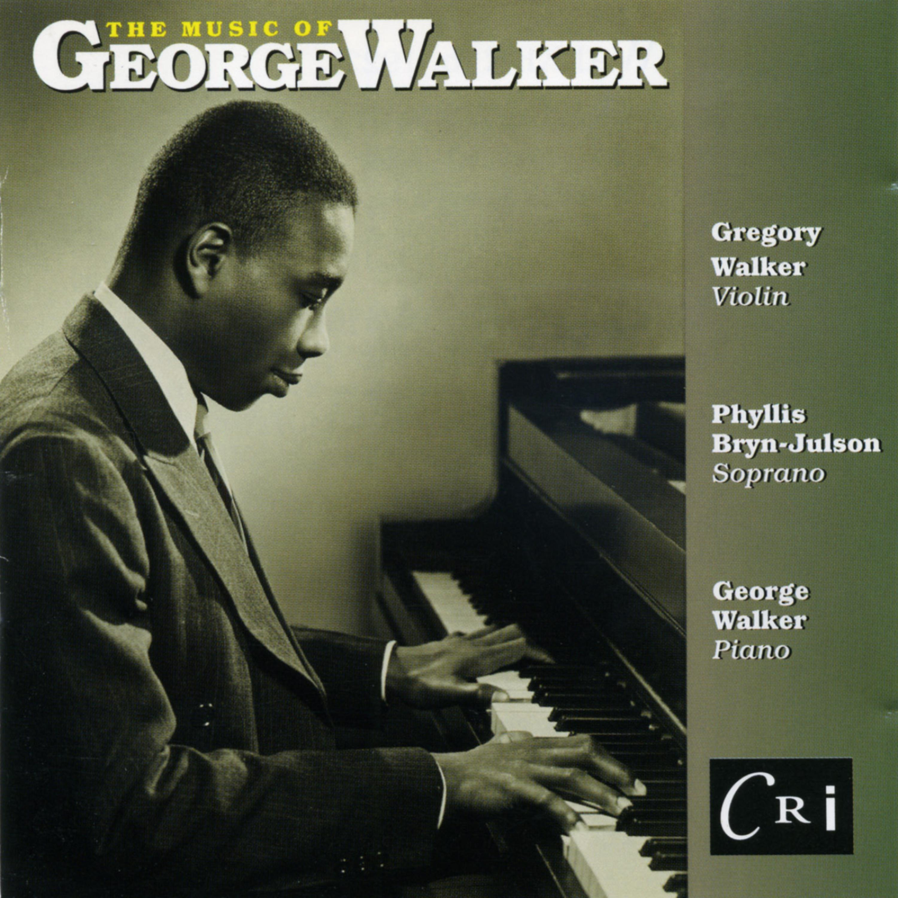 Постер альбома Music of George Walker
