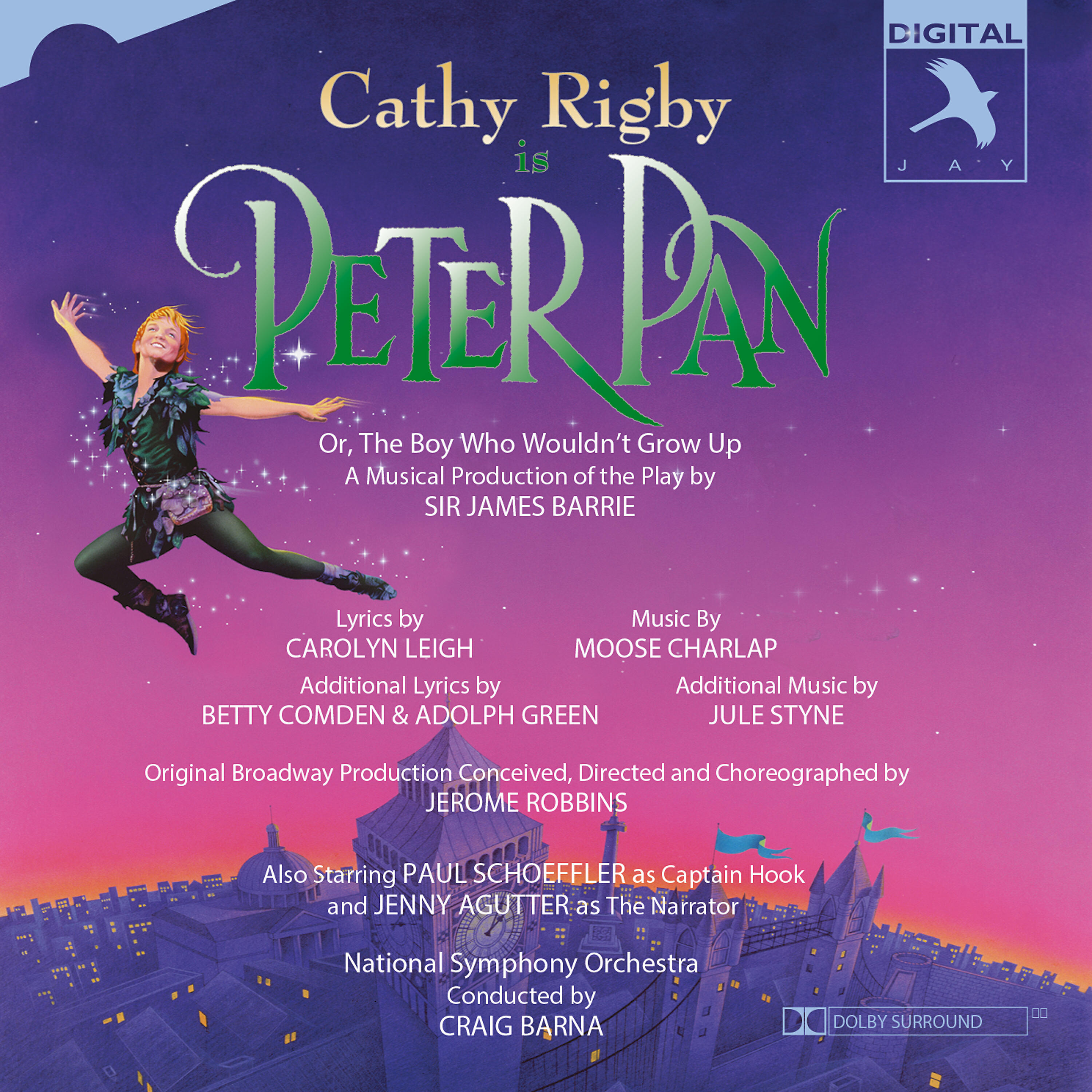 Cathy Rigby - I Won't Grow Up (Stage Version)