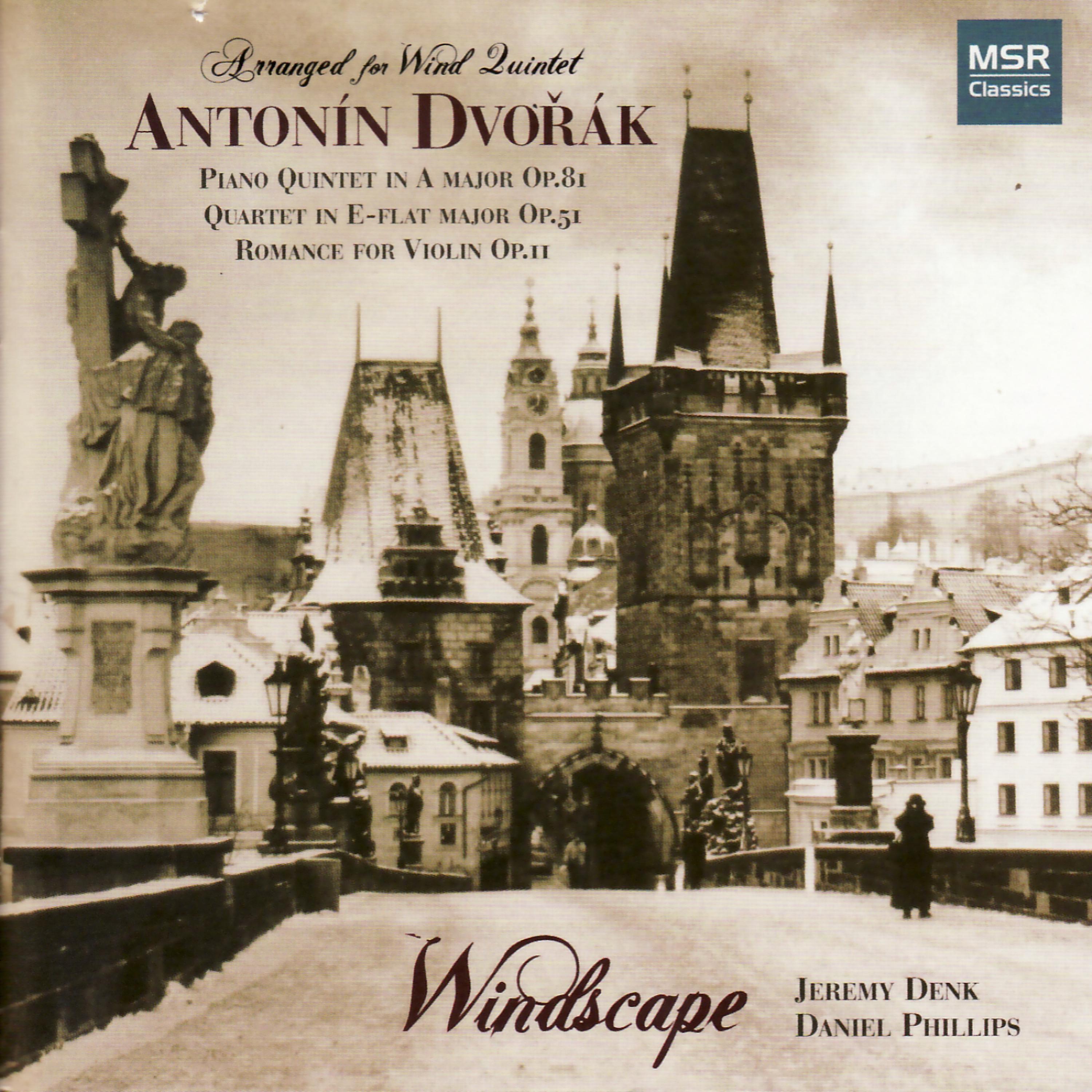 Постер альбома Dvořák: Arrangements for Wind Quintet