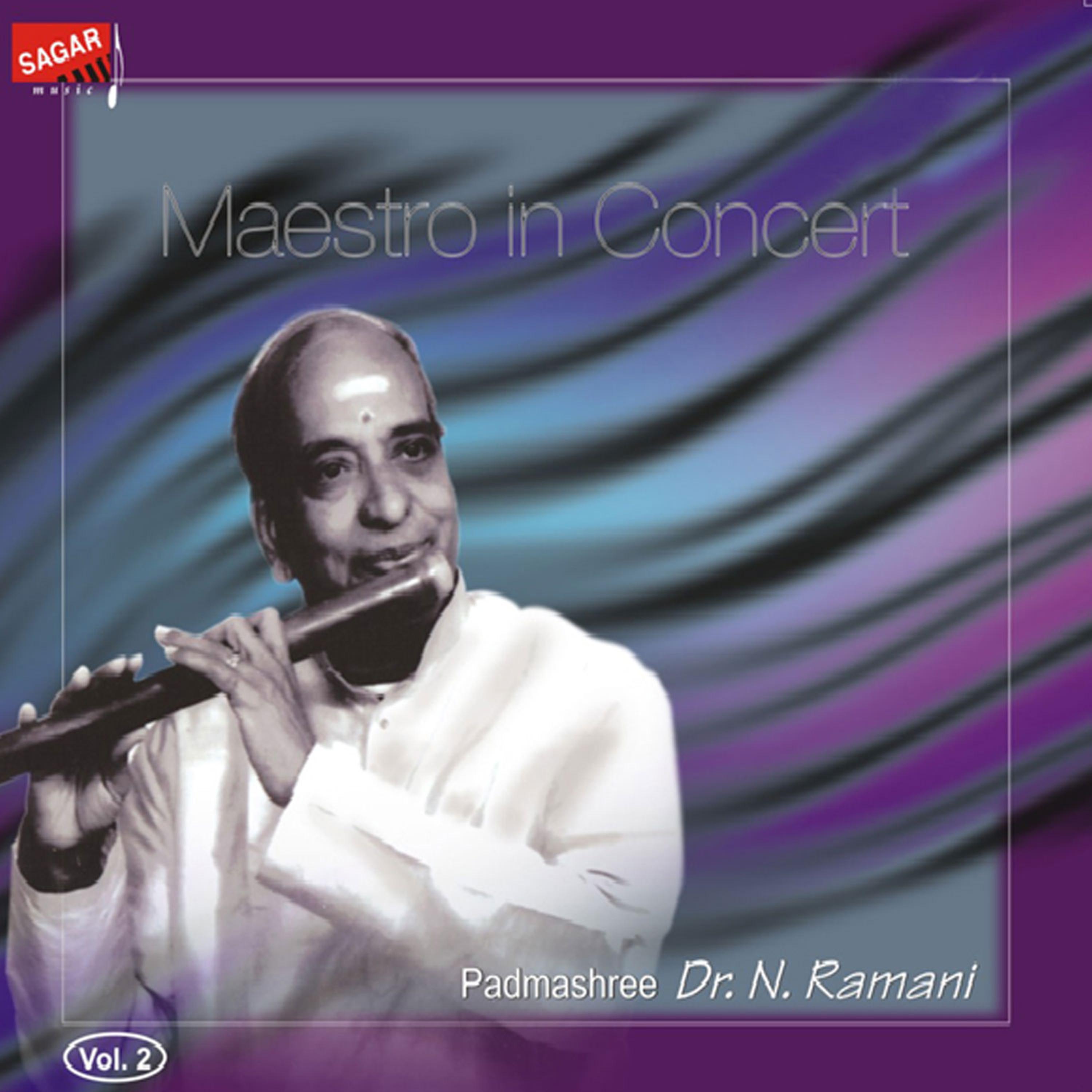 Постер альбома Maestro in Concert - N. Ramani, Vol. 2 (Live)